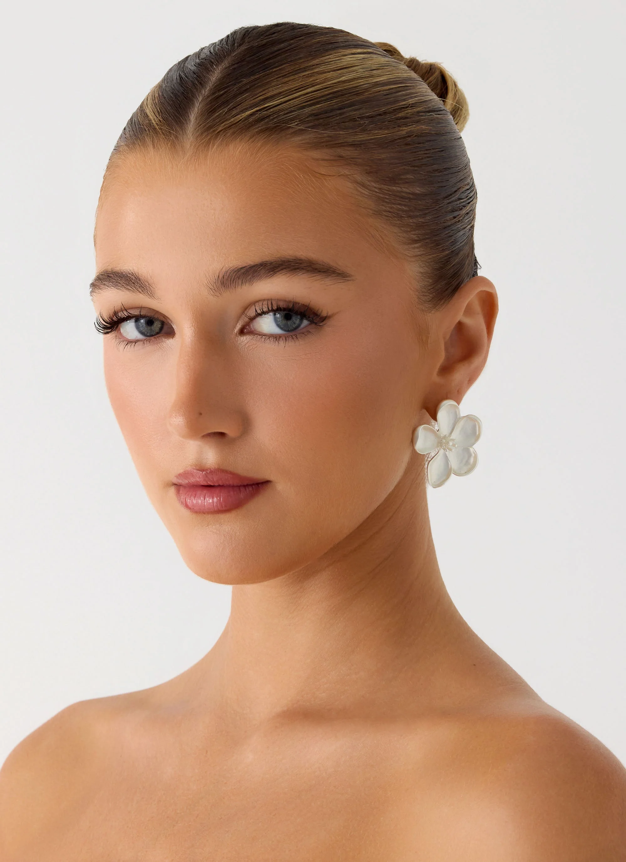 Solace Earrings - Silver - Image 3