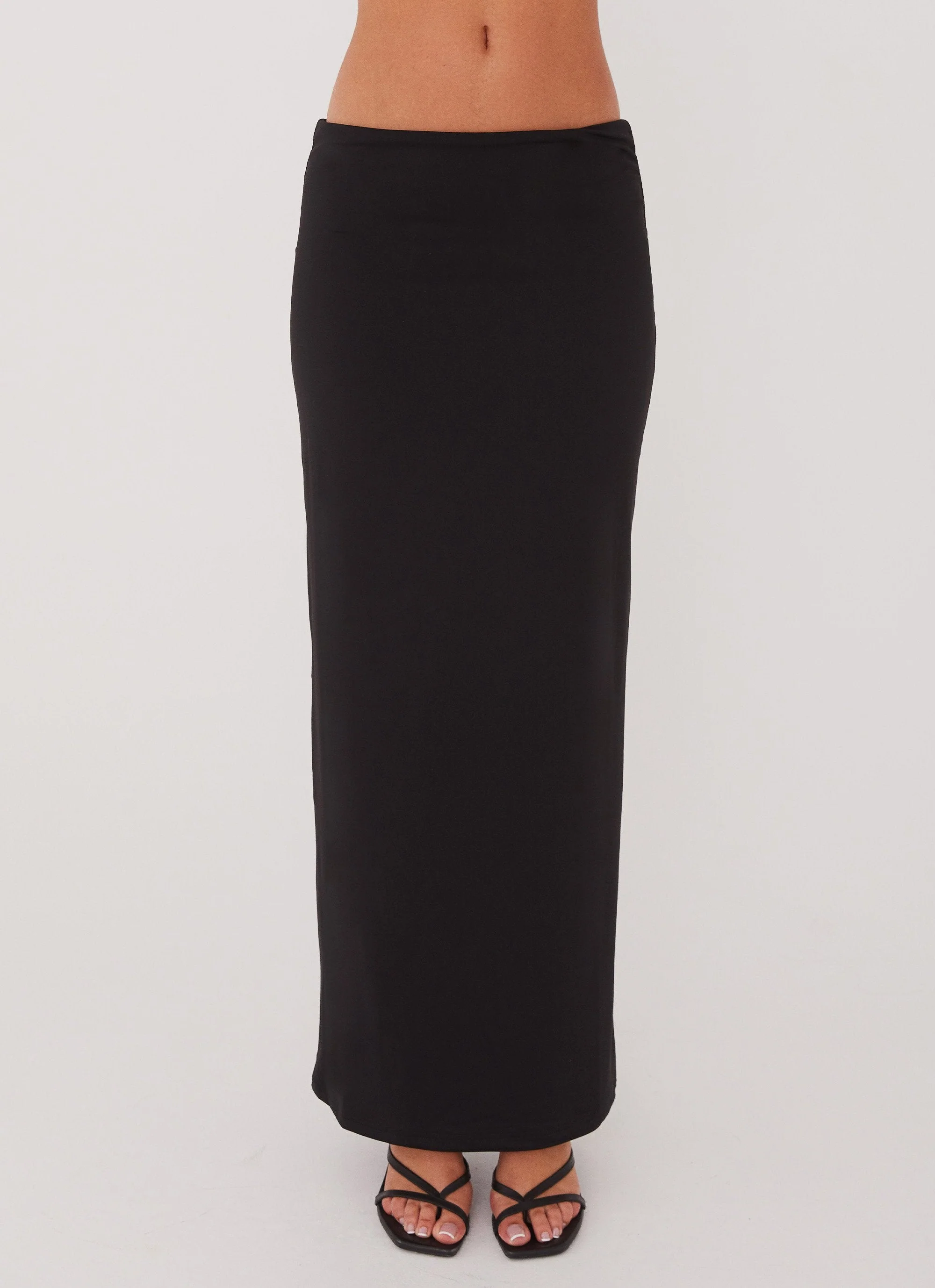 Solace Soul Maxi Skirt - Black - Image 6