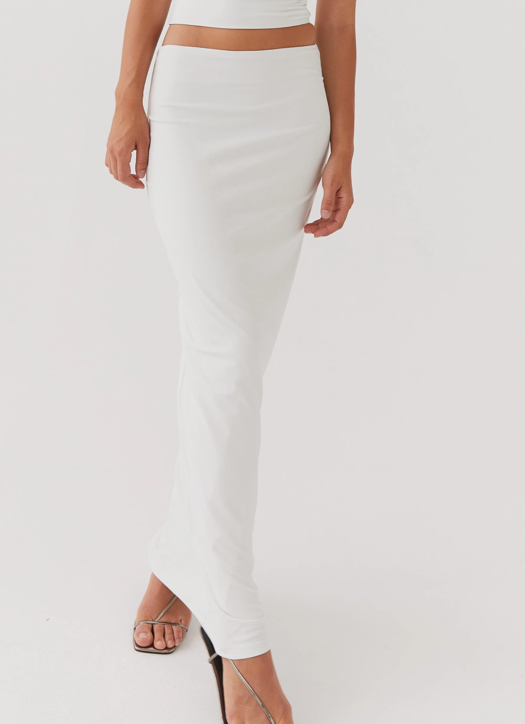 Solace Soul Maxi Skirt - Ivory - Image 5
