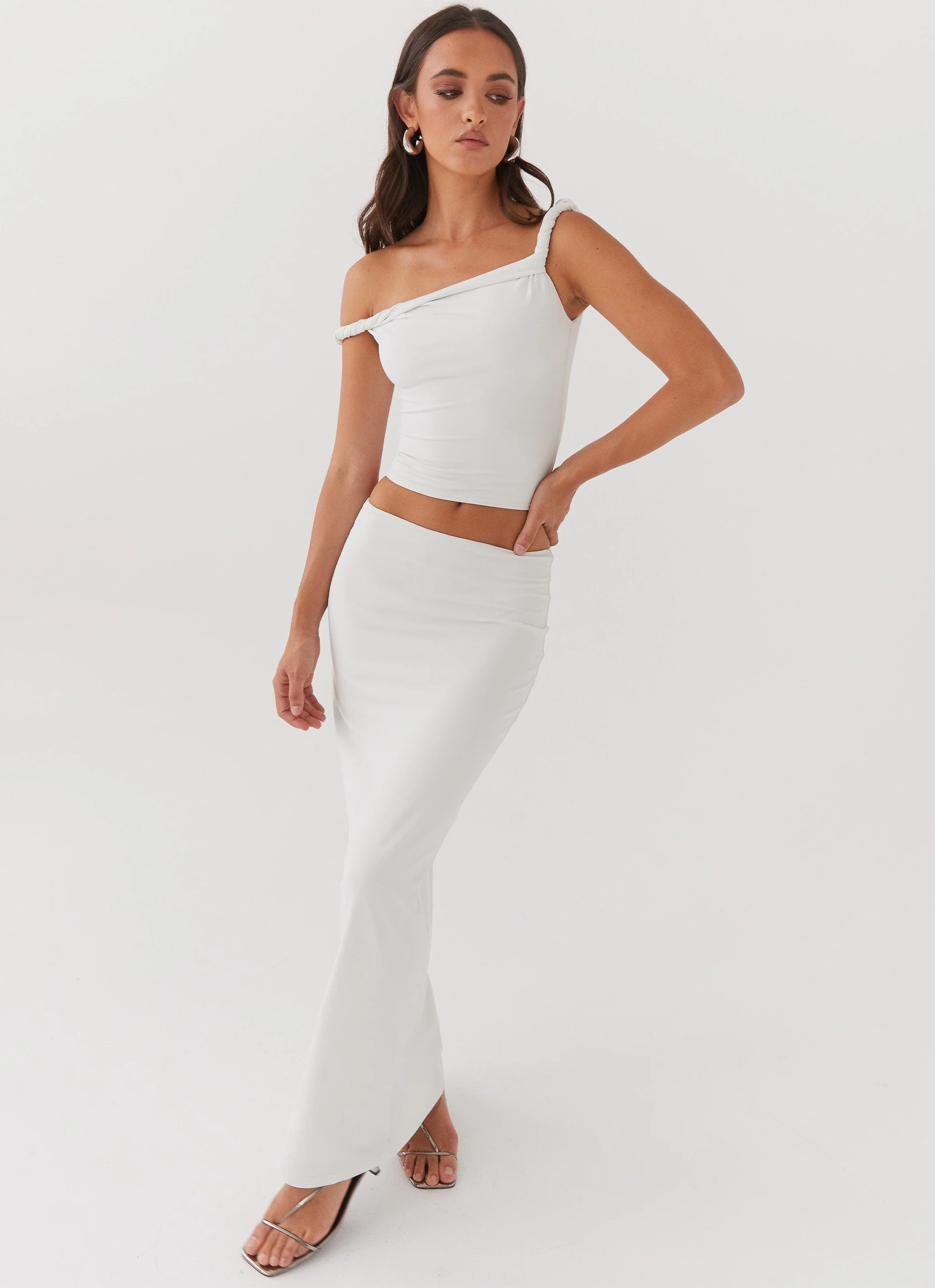 Solace Soul Maxi Skirt - Ivory - Image 6