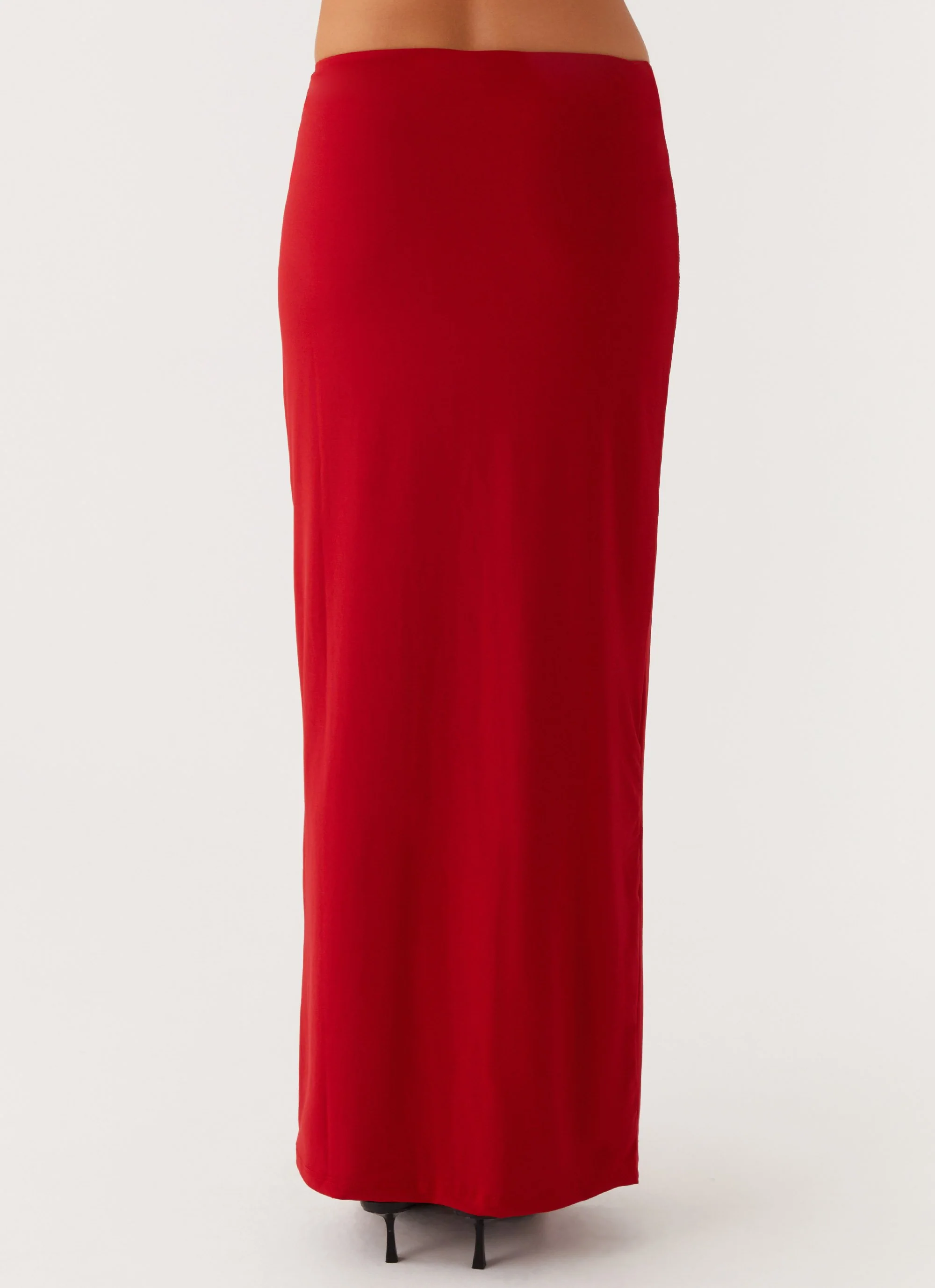 Solace Soul Maxi Skirt - Red - Image 5