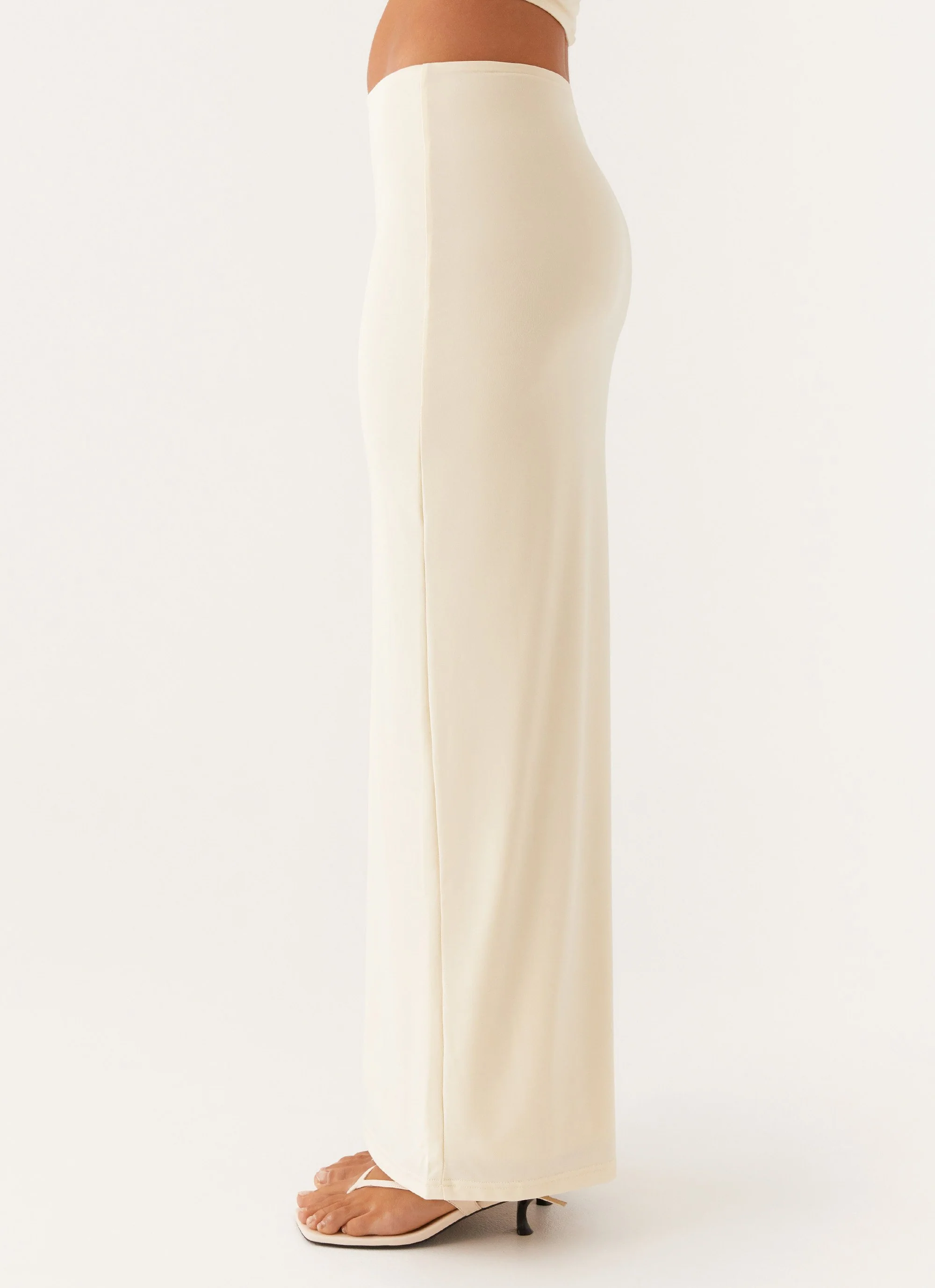 Solace Soul Maxi Skirt - Yellow - Image 4