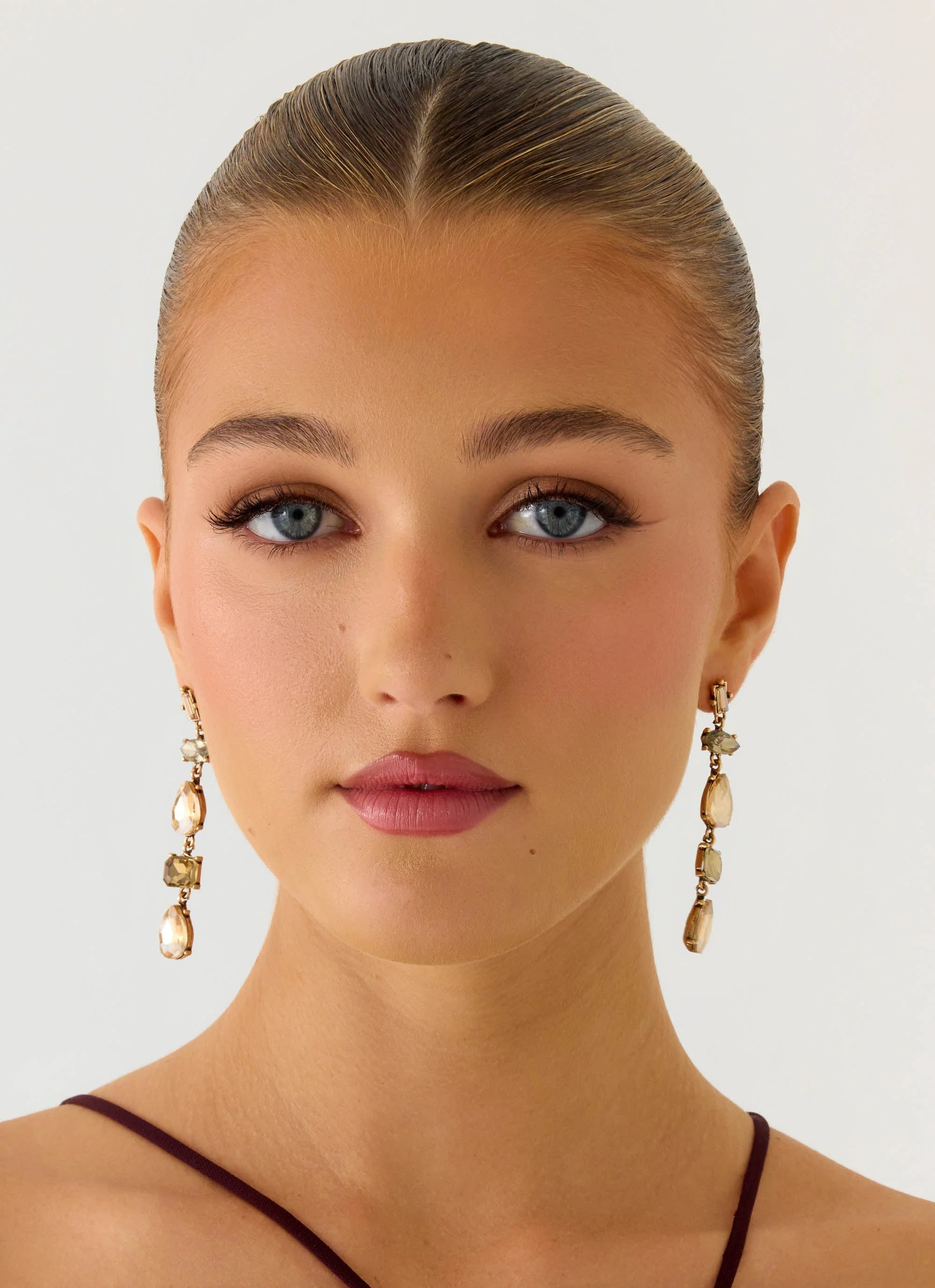 Soleil Shade Earrings - Taupe - Image 2