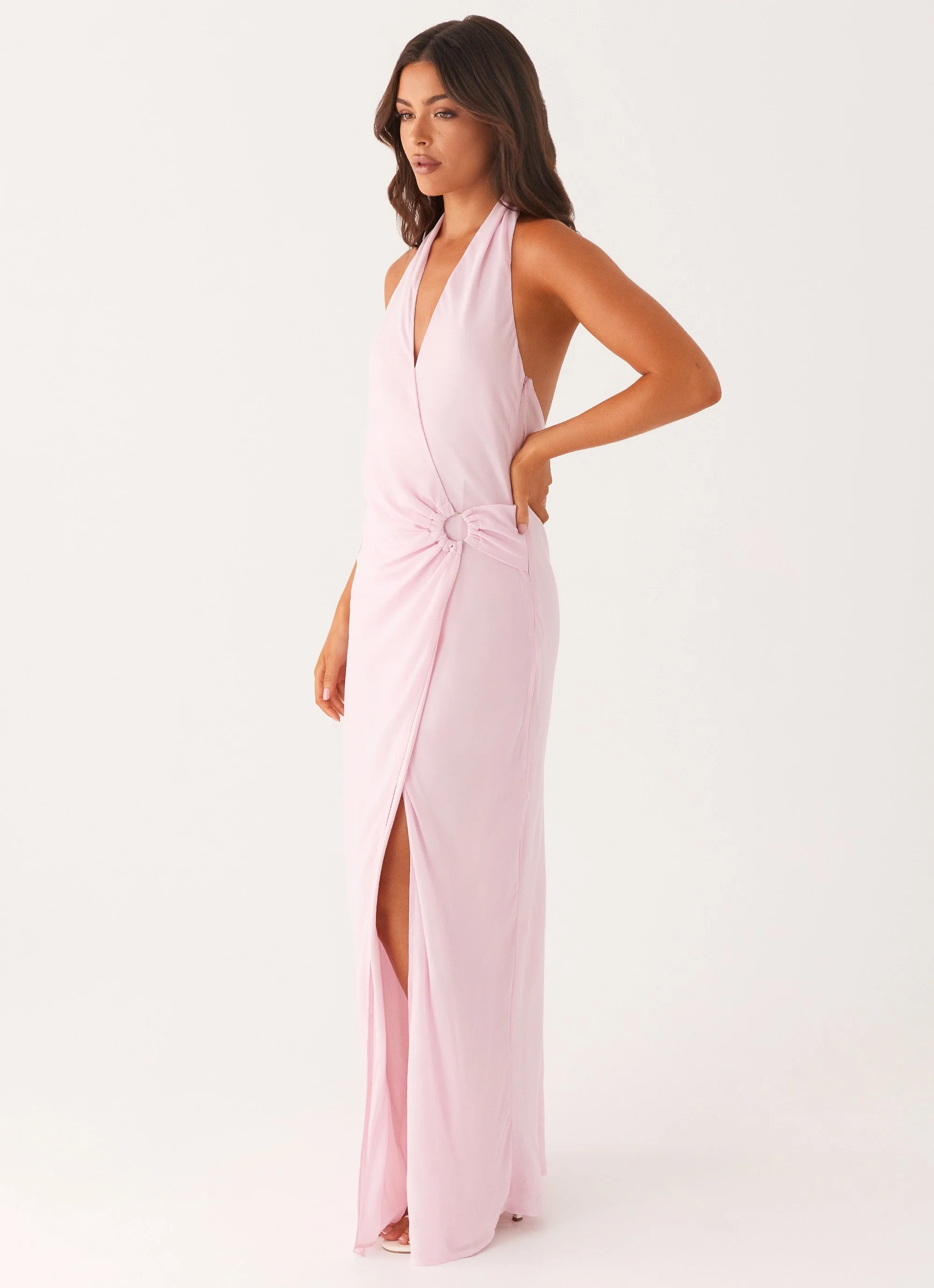 Somebody To You Maxi Dress - Pastel Pink - Image 2