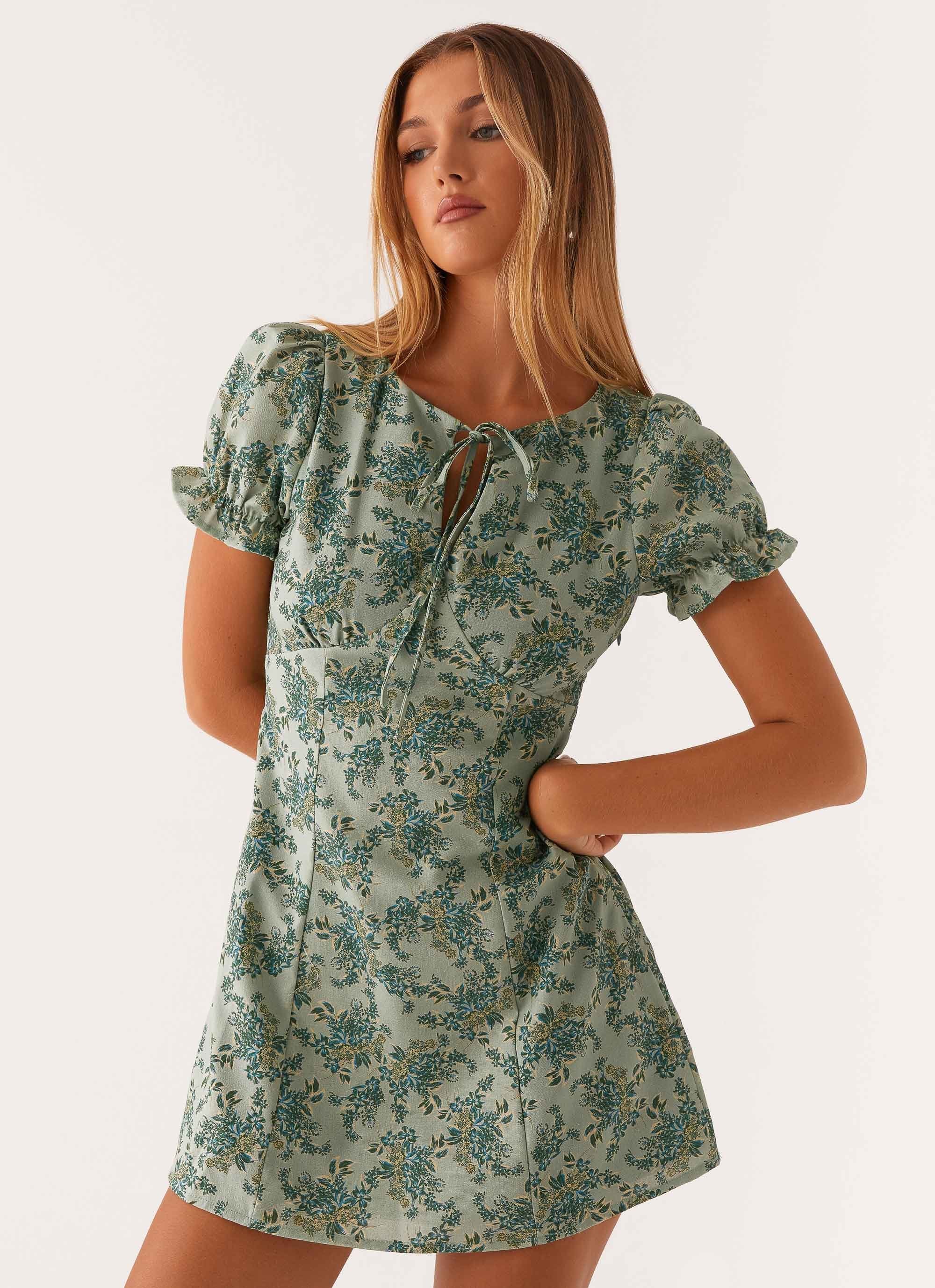 Someday Mini Dress - Cloud Nine Floral - Image 5
