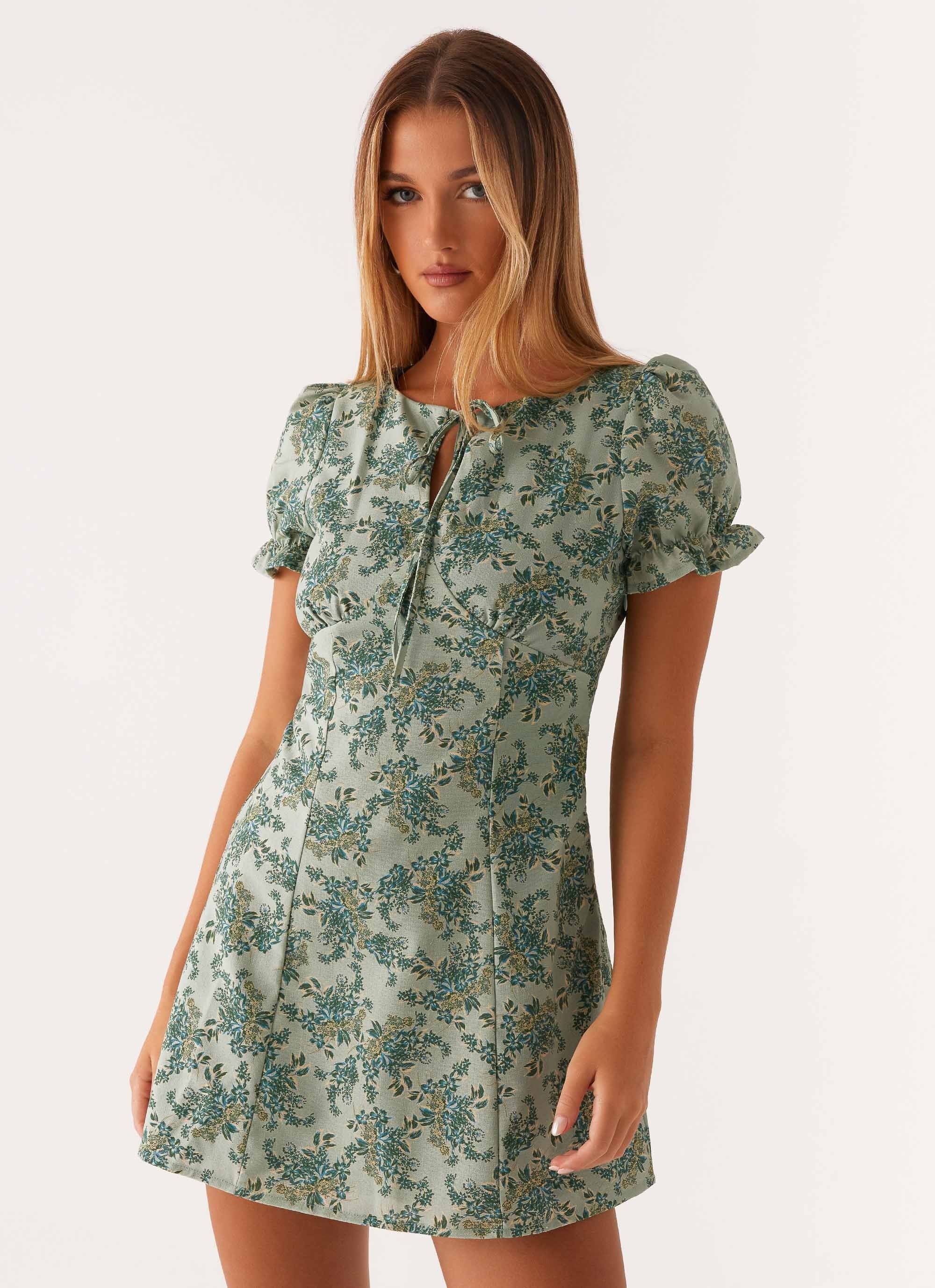 Someday Mini Dress - Cloud Nine Floral - Image 6
