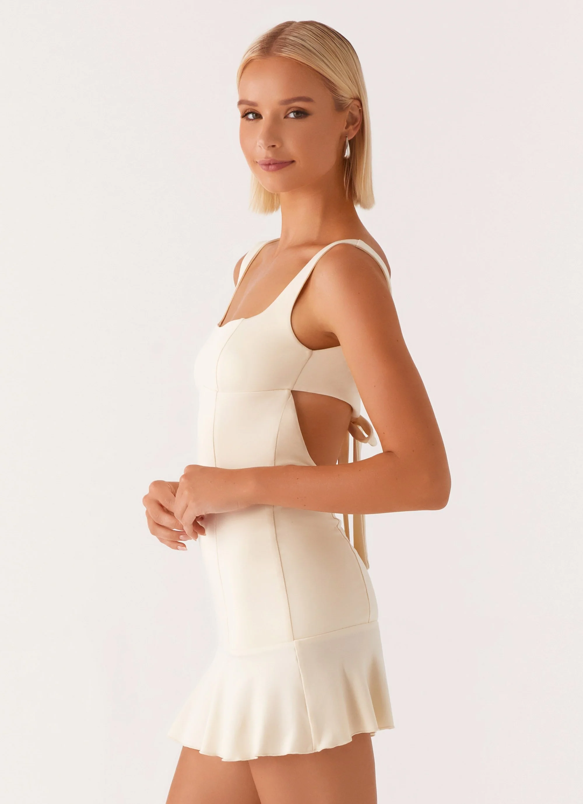 Someone New Mini Dress - Yellow - Image 3