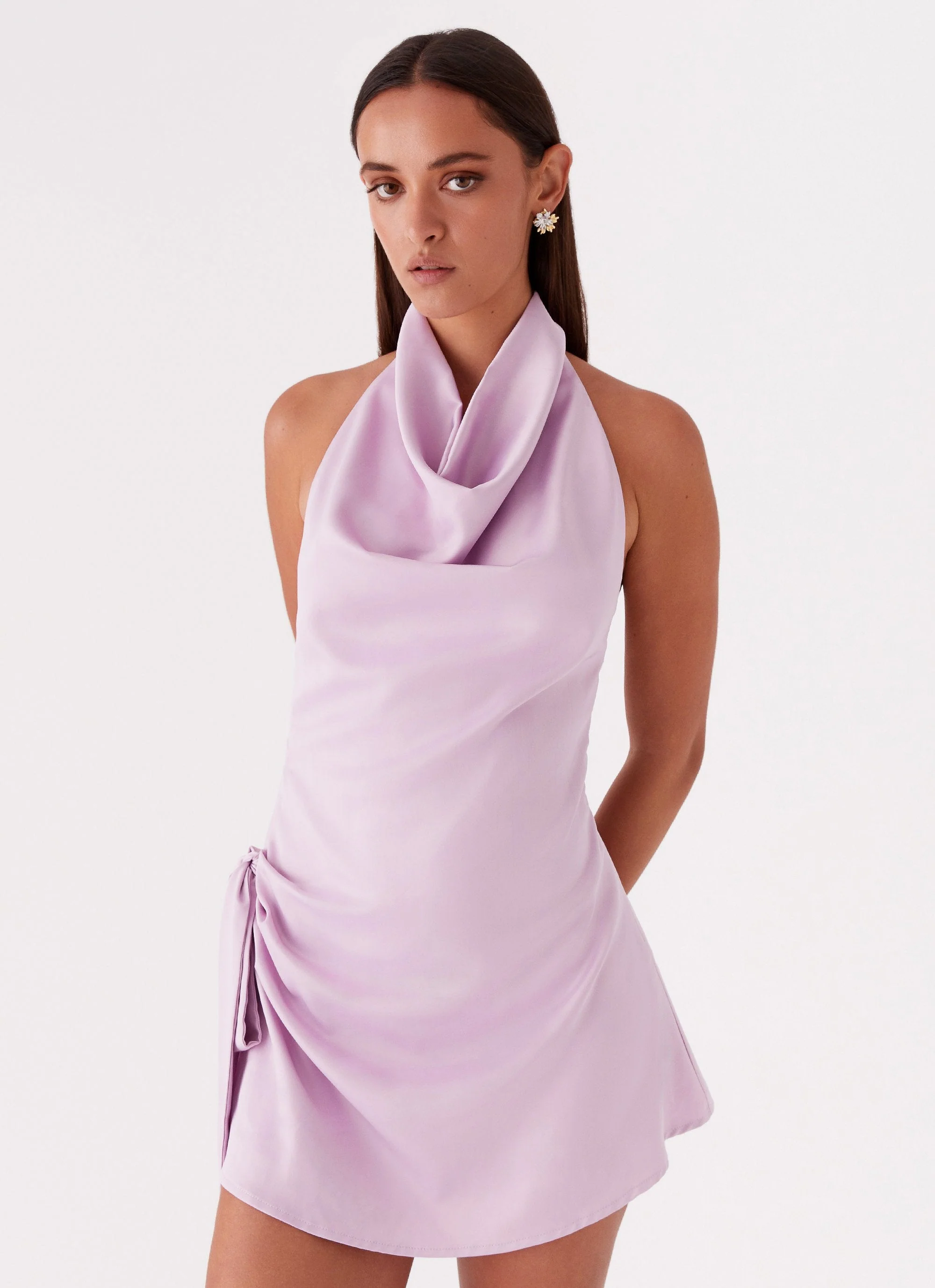 Something About You Mini Dress - Lilac - Image 5