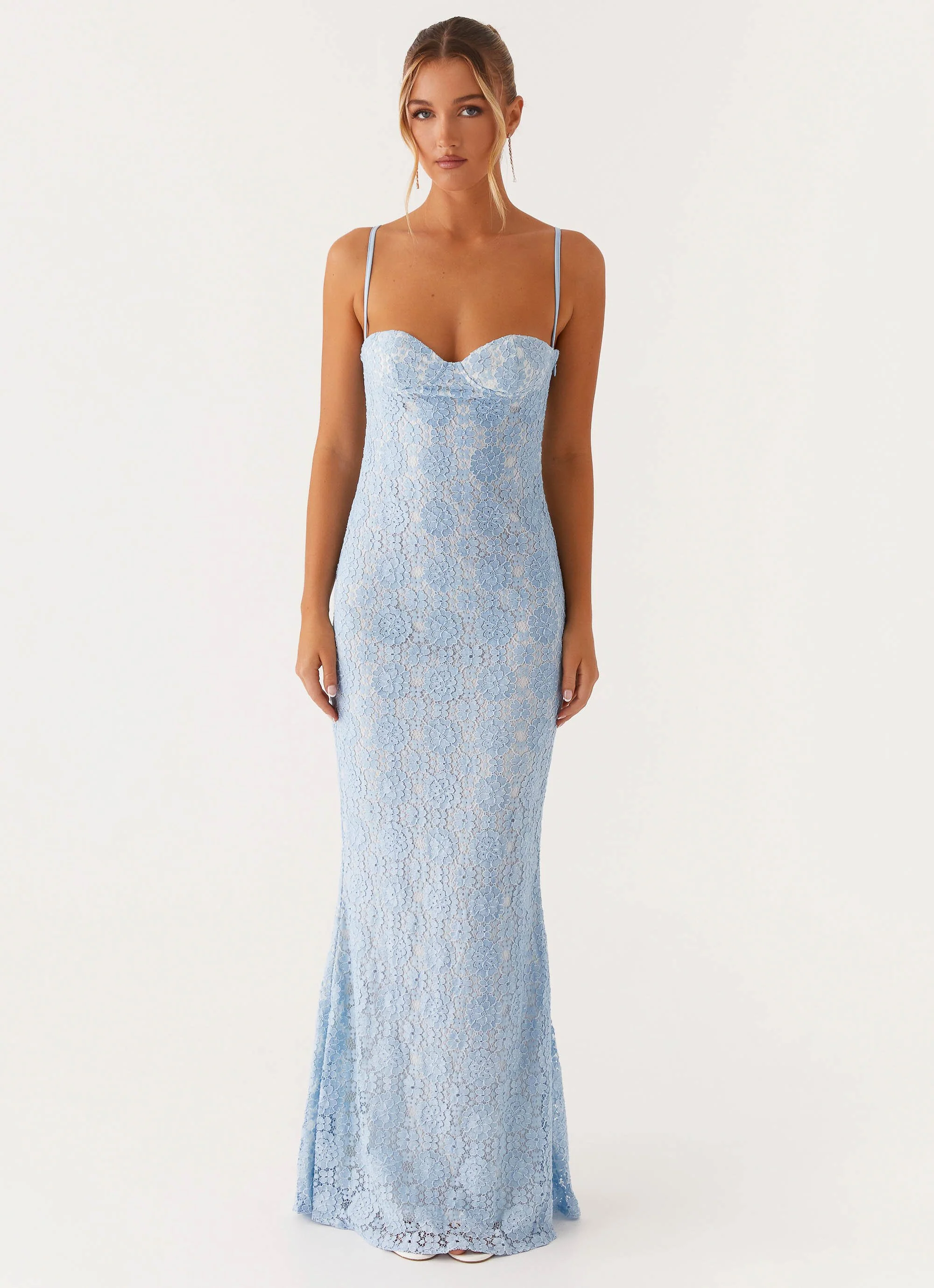 Sonia Maxi Dress - Blue - Image 2