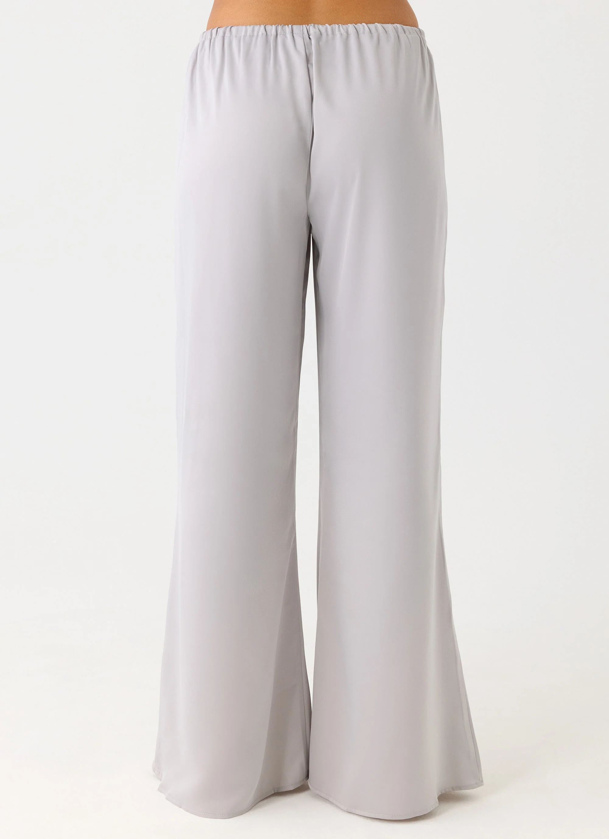 Sorena Low Rise Flared Pants - Misty Blue - Image 3