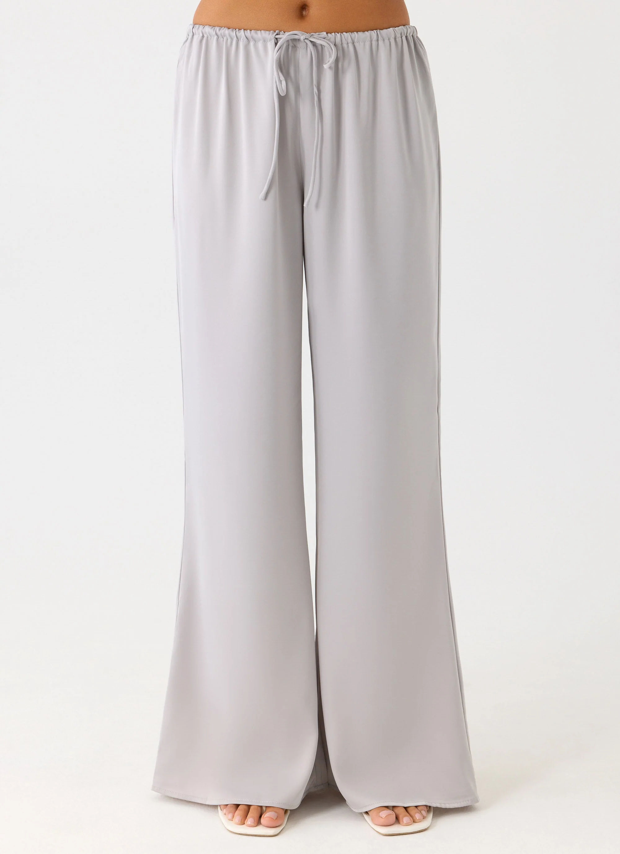 Sorena Low Rise Flared Pants - Misty Blue - Image 4