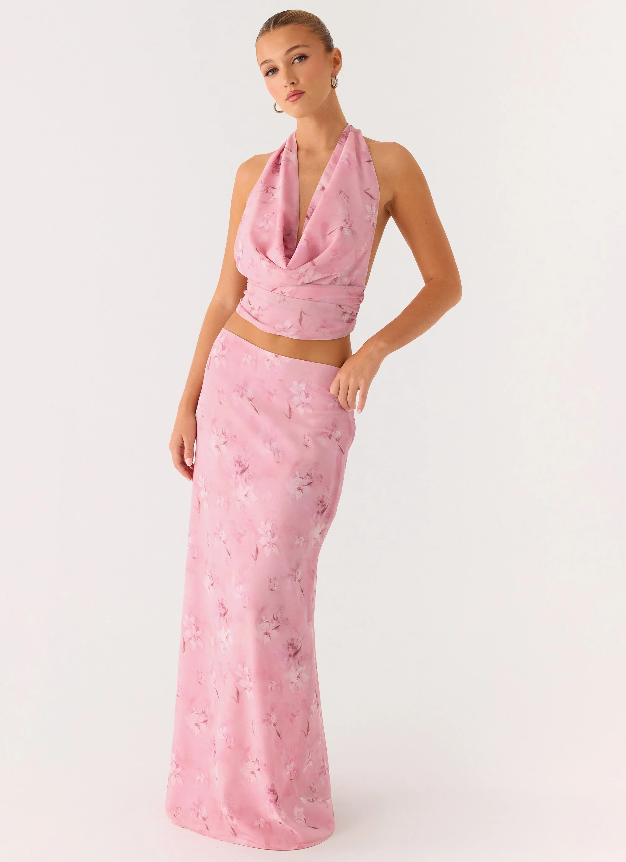 Soulful Low Rise Maxi Skirt - Vintage Floral - Image 7