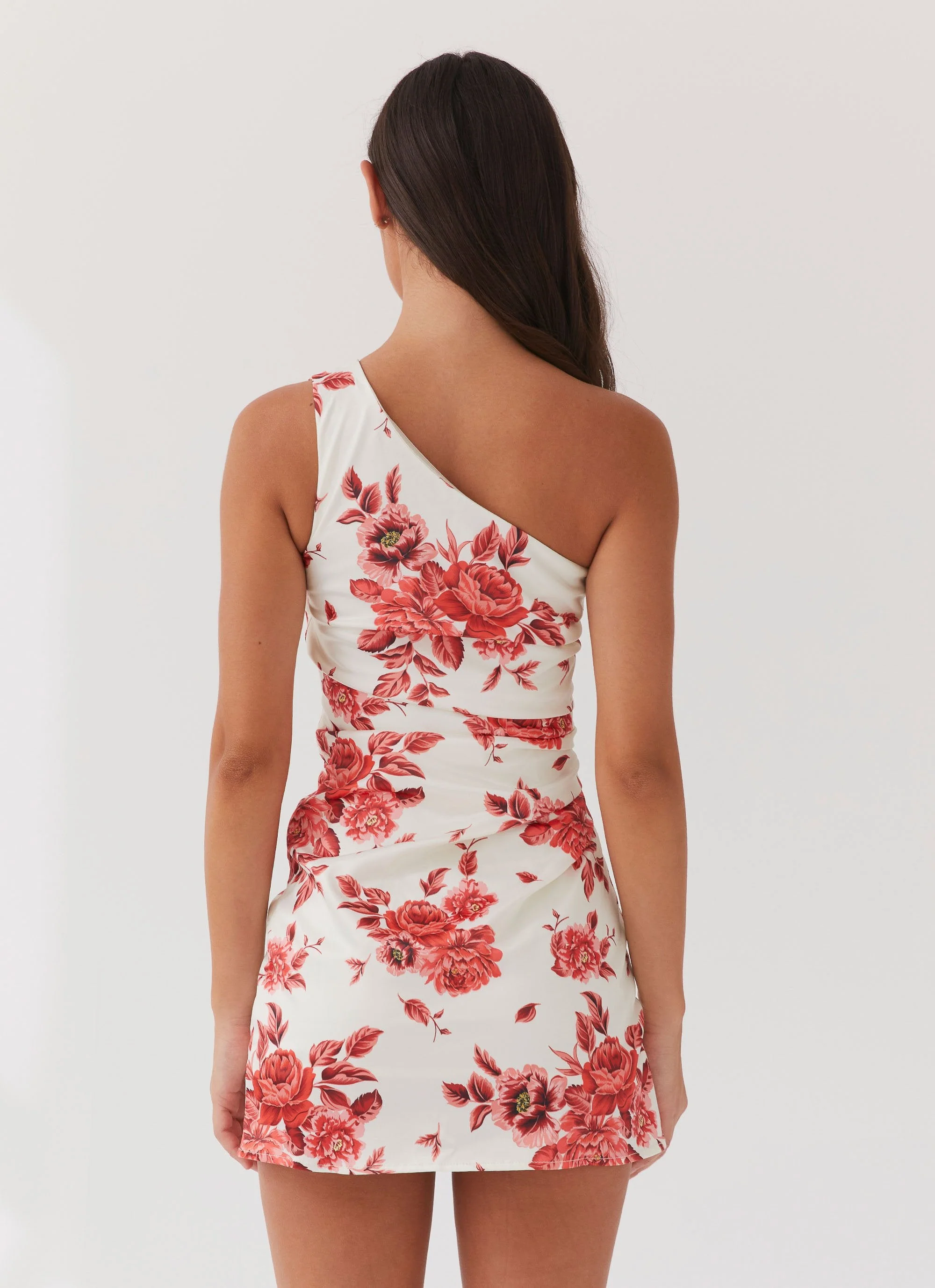 Sovere Satin Mini Dress - Rosa Floria - Image 5