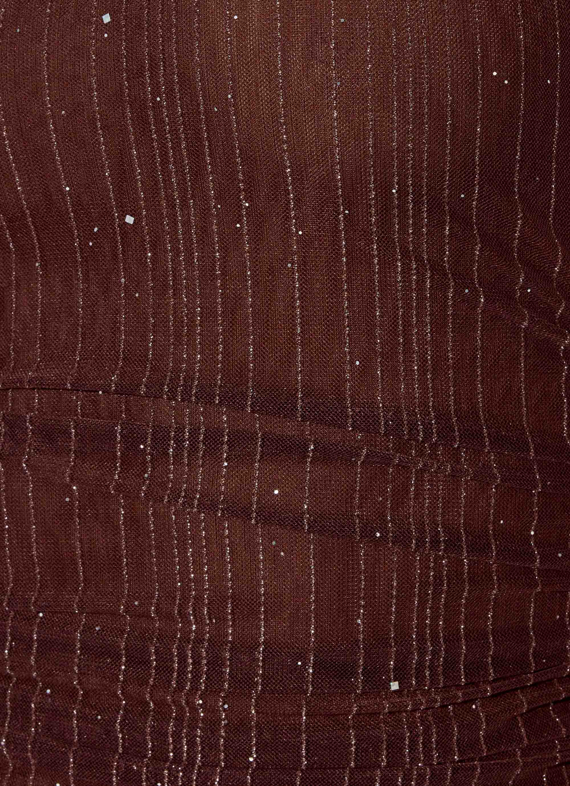 Sparkling Night Top - Chocolate - Image 8