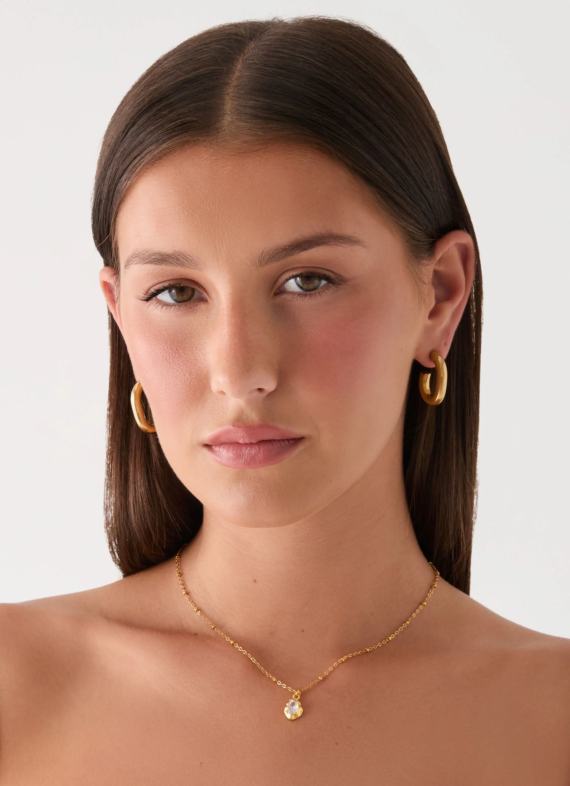 Spring Bloom Necklace - Gold - Image 3