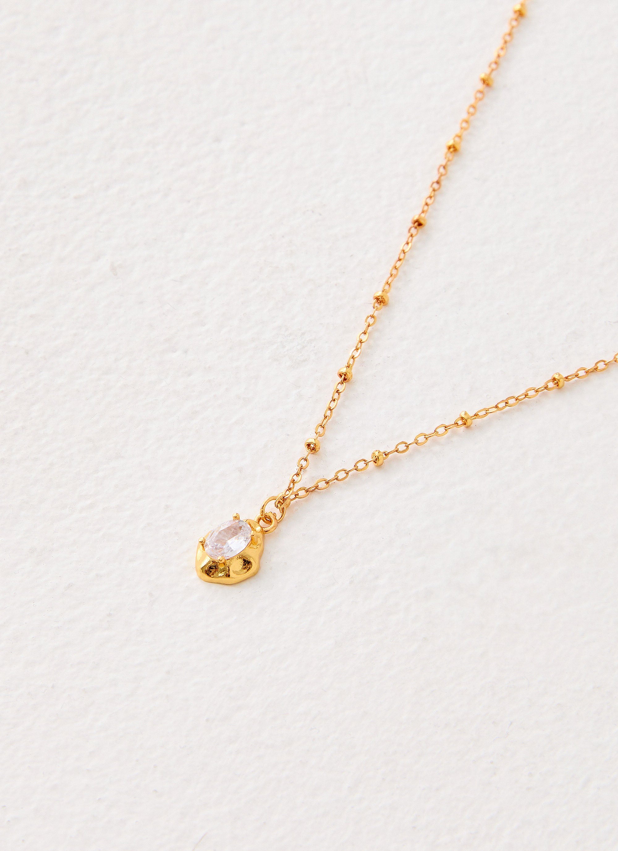 Spring Bloom Necklace - Gold - Image 4