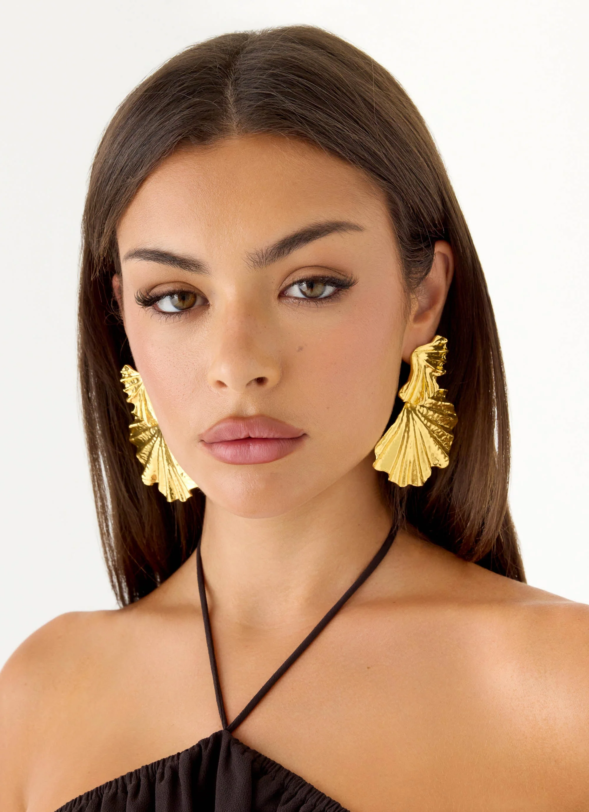Spring Whisper Earrings - Gold - Image 4
