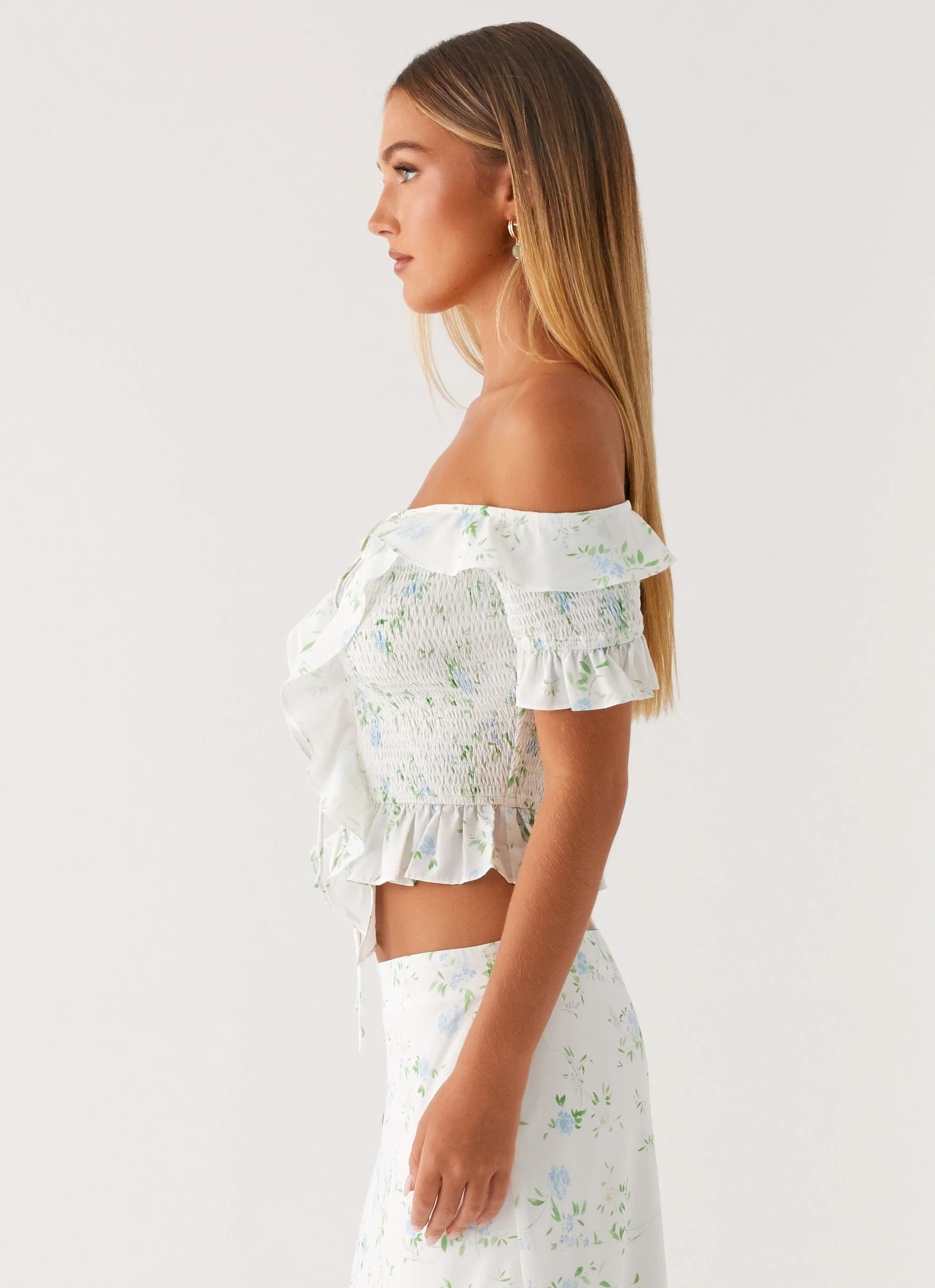 Star Girl Top - Vintage Ditsy Floral - Image 3