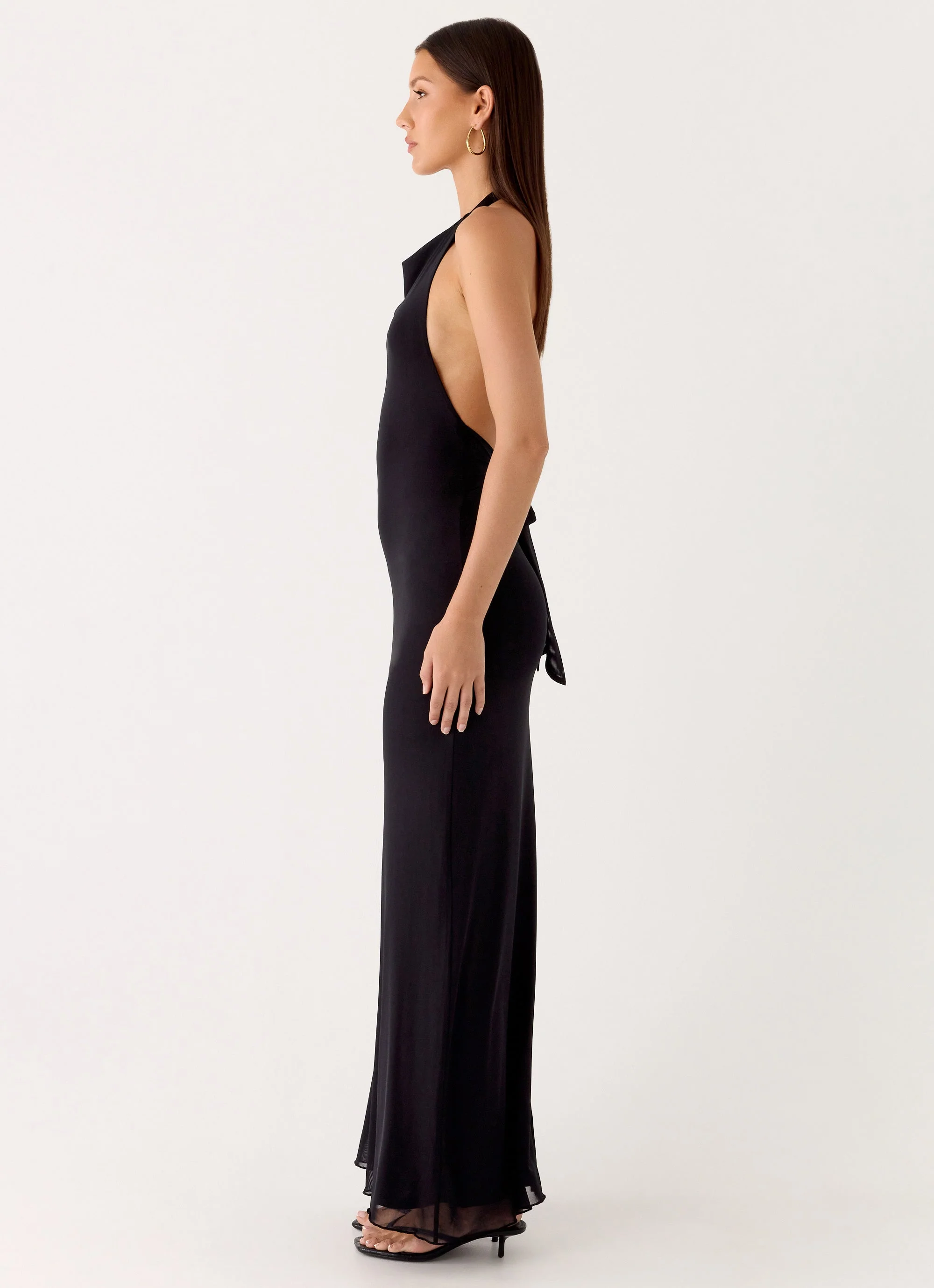 Starlight Nights Maxi Dress - Black - Image 2