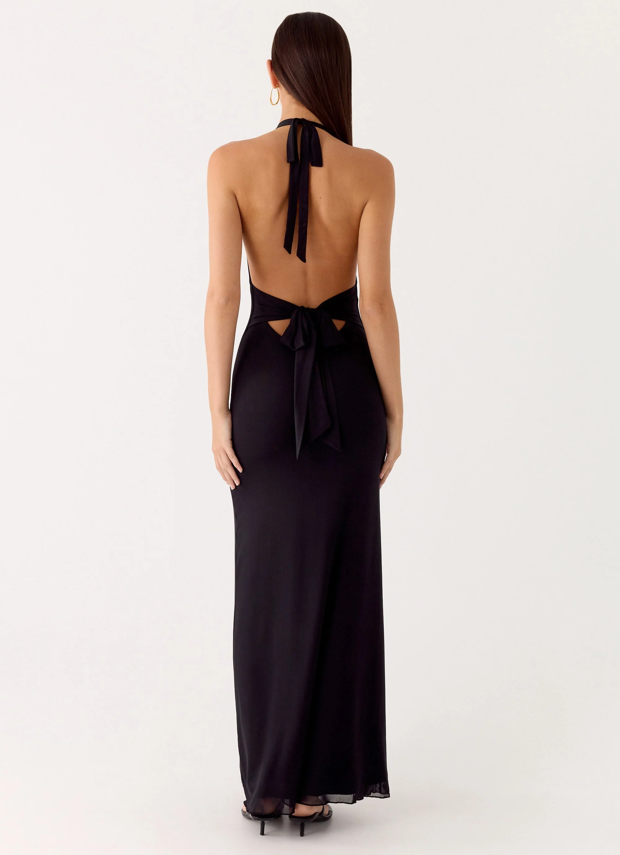 Starlight Nights Maxi Dress - Black - Image 3