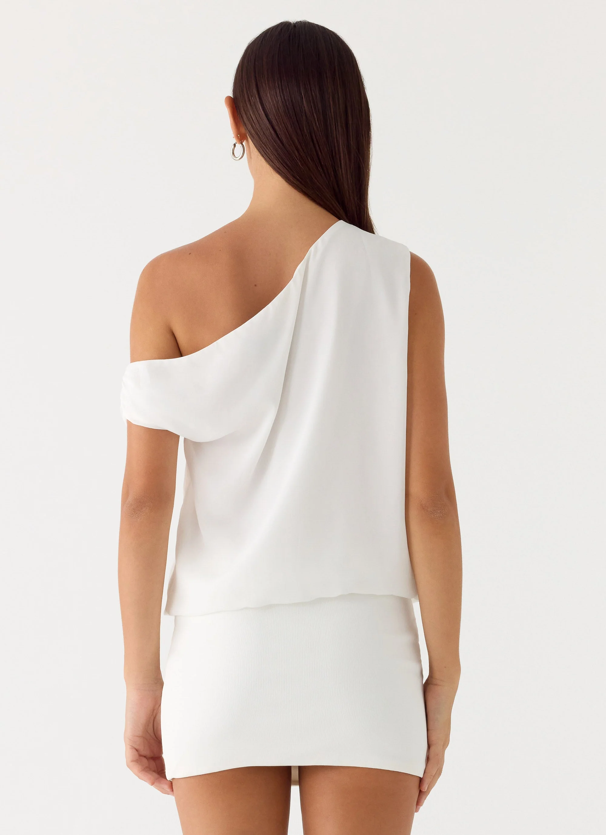 Stick Around Mini Dress - White - Image 3