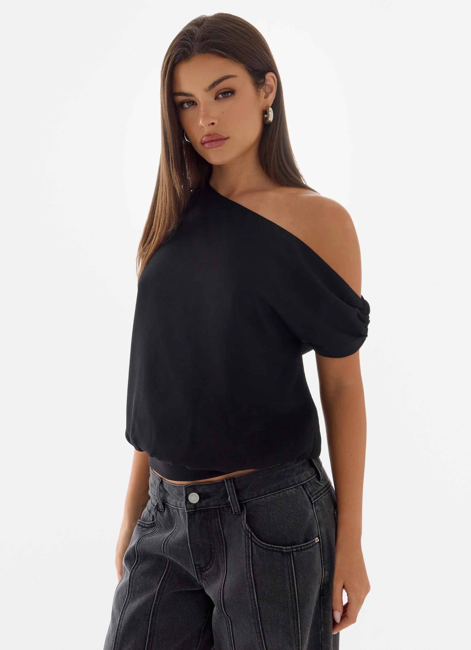 Stick Around Top - Black - Image 6