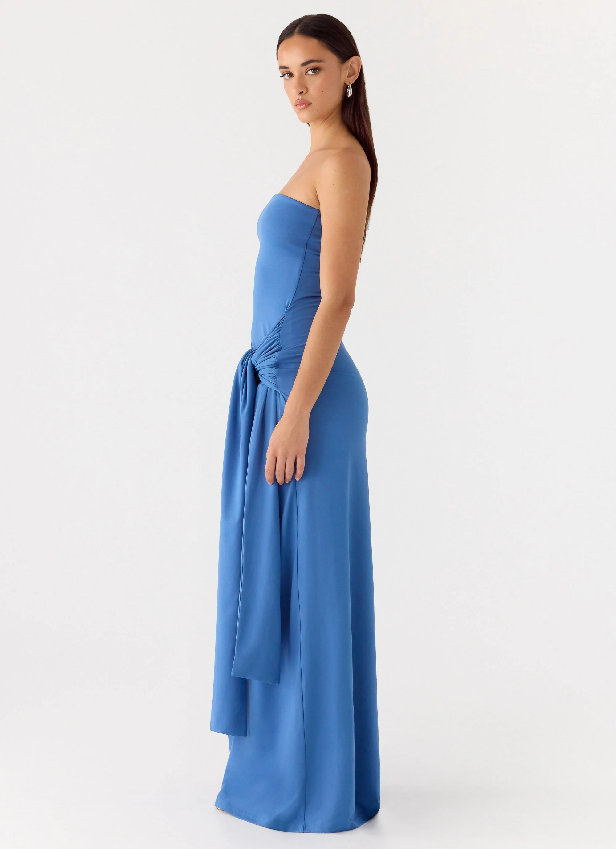 Stole My Heart Maxi Dress - Washed Navy - Image 2