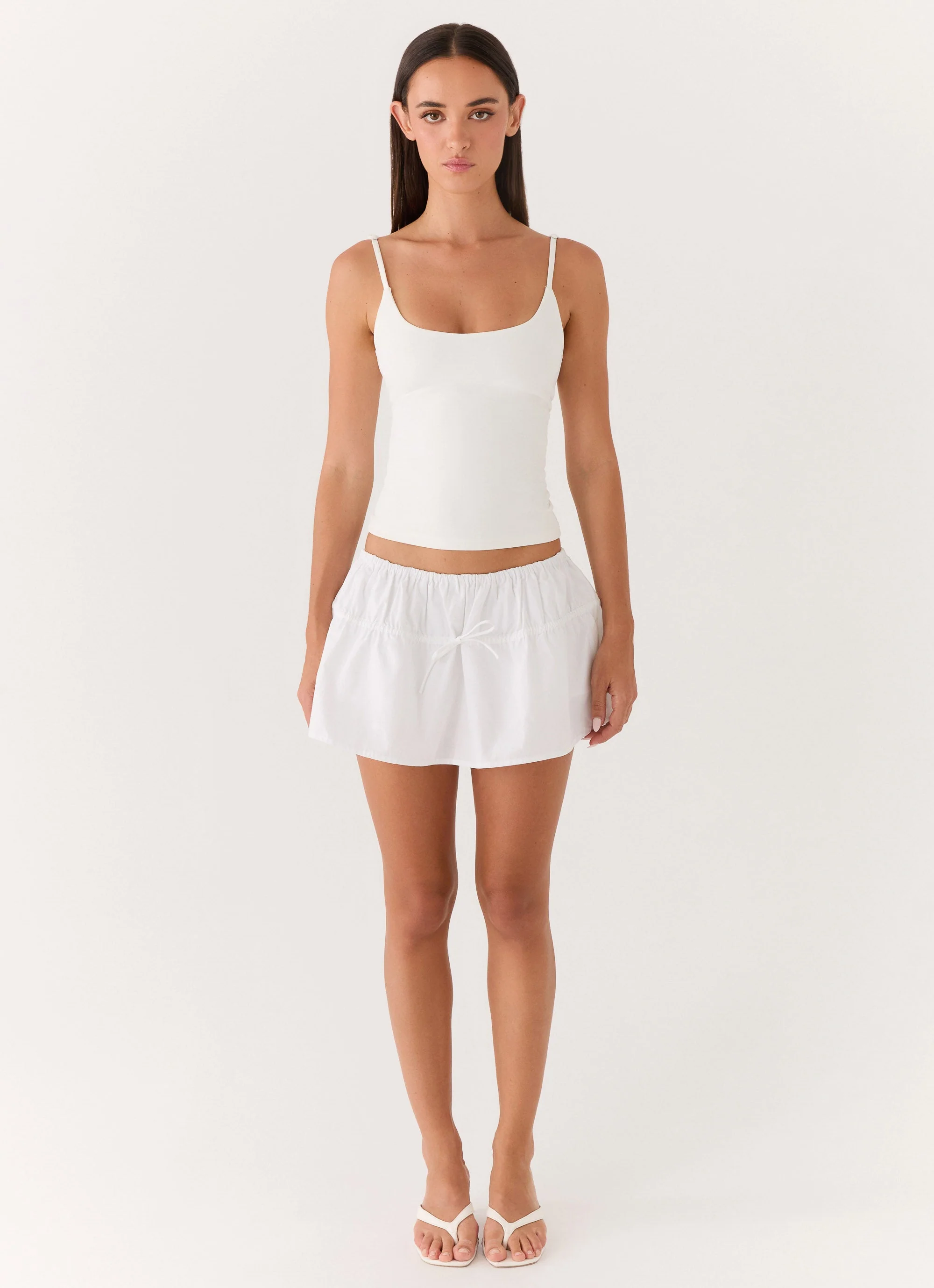 Sugar Talking Mini Skort - White - Image 4