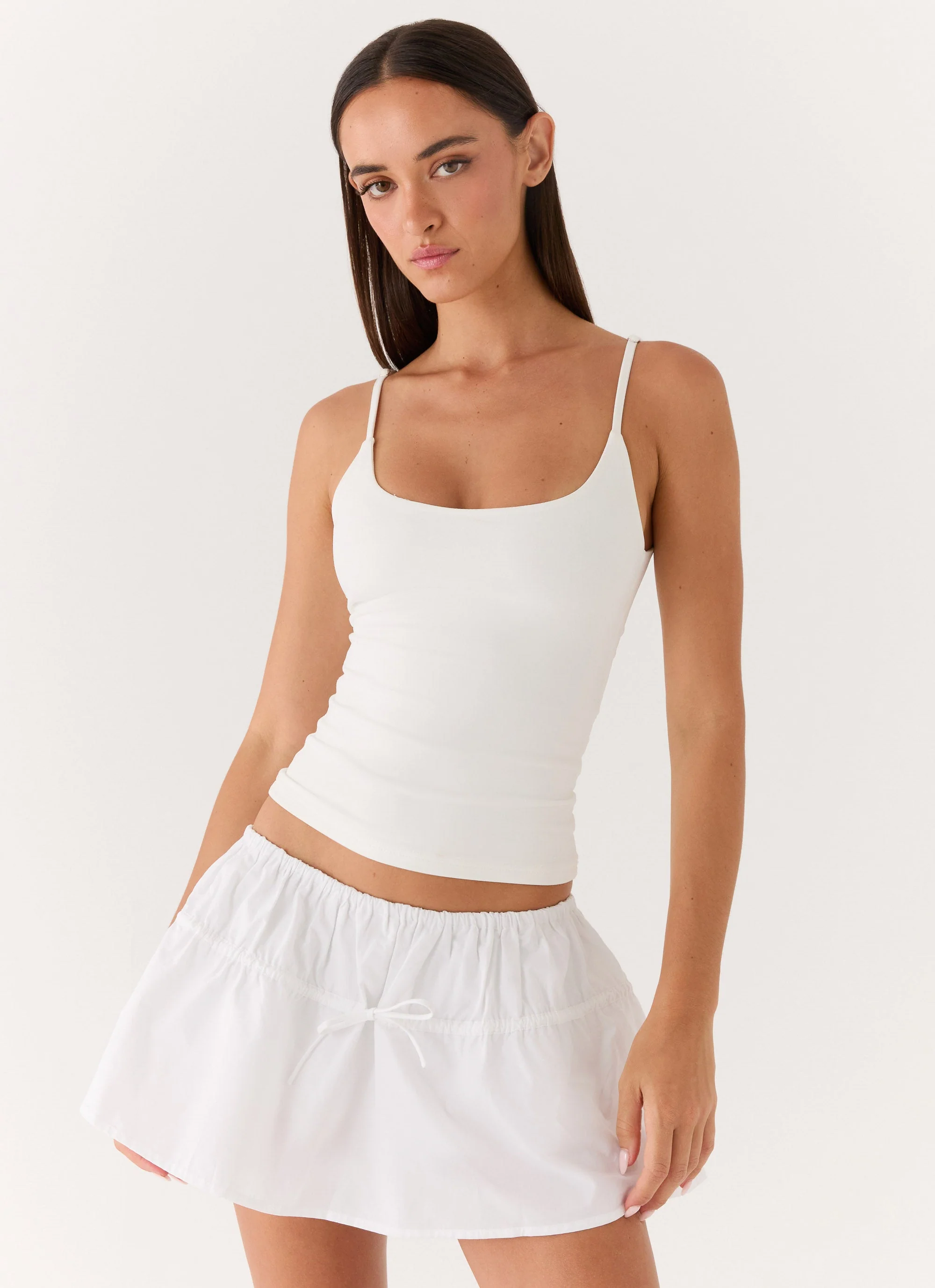 Sugar Talking Mini Skort - White - Image 6