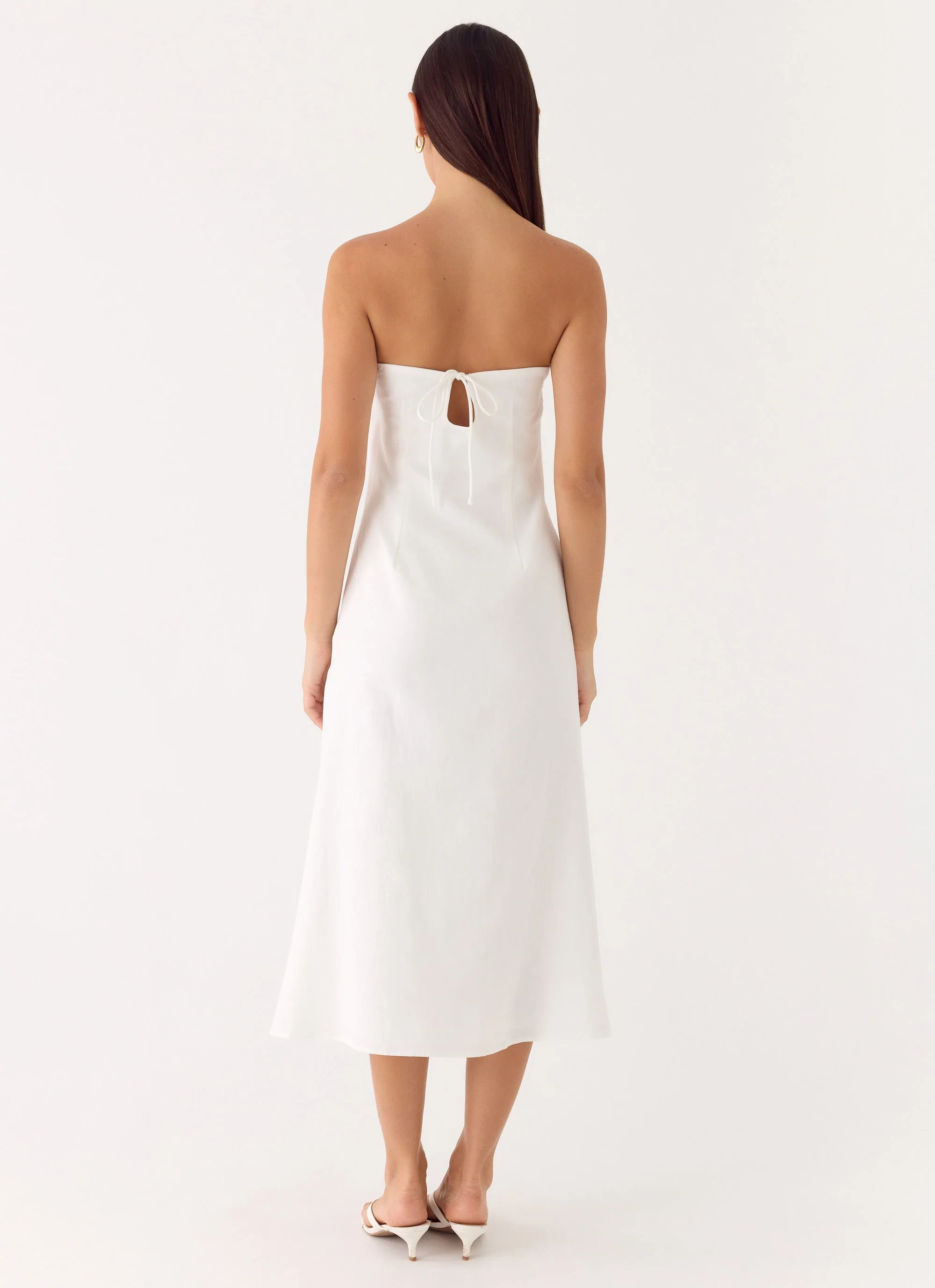 Sun Searching Maxi Dress - White - Image 3