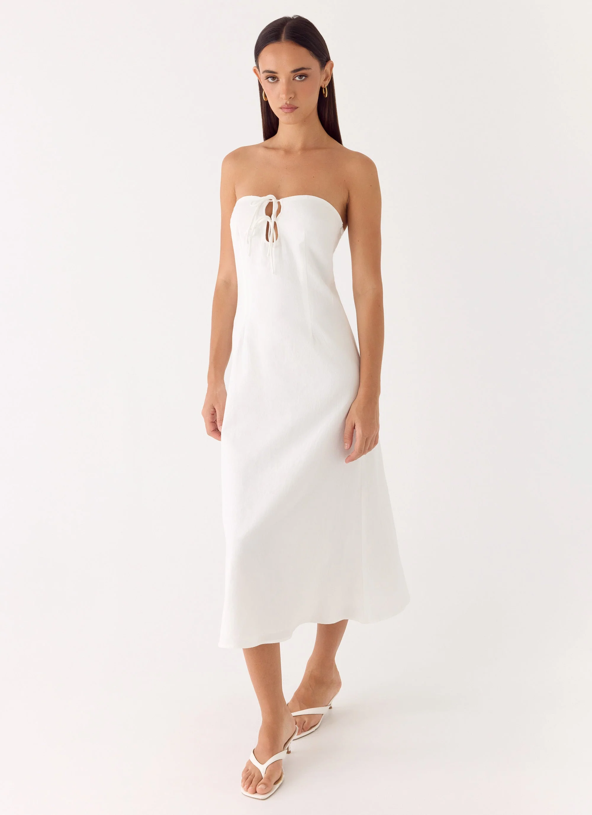 Sun Searching Maxi Dress - White - Image 6
