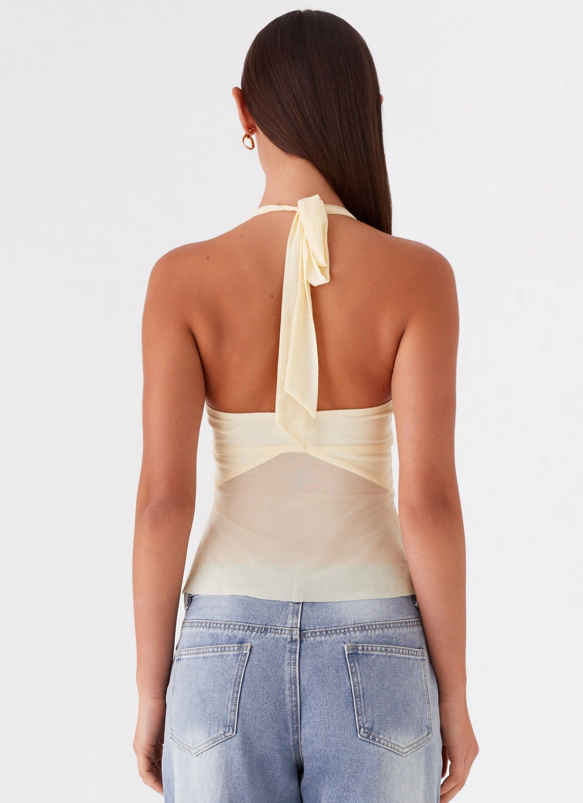 Sunbeam Mesh Top - Yellow - Image 4