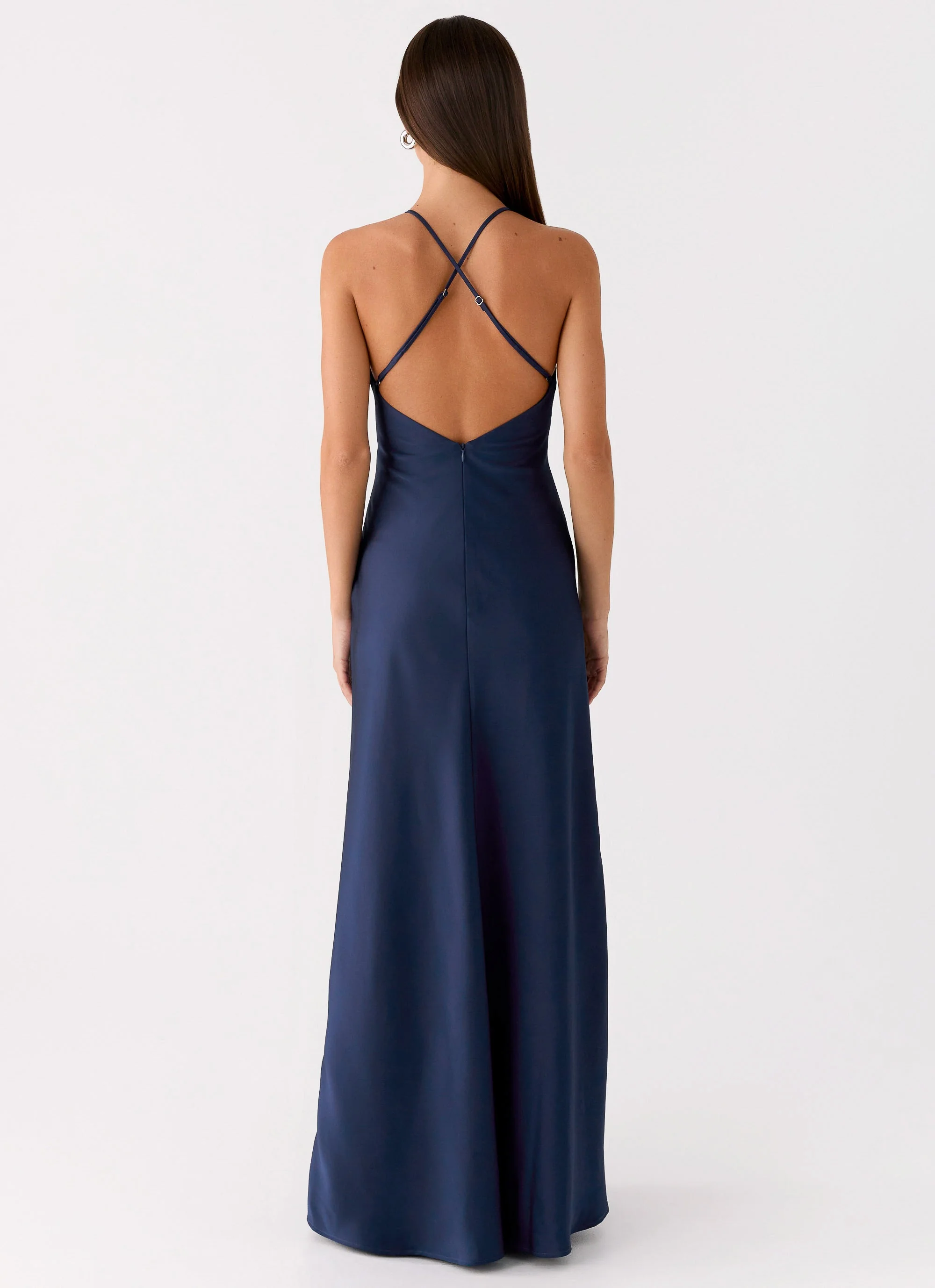 Sundowner Maxi Dress - Navy - Image 3
