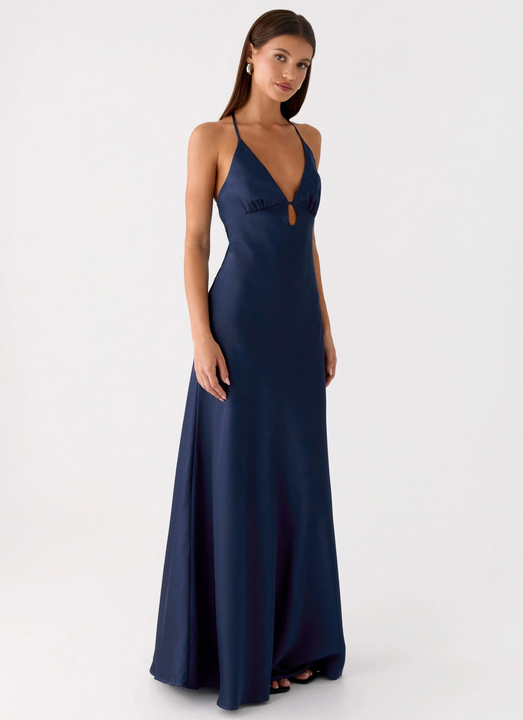 Sundowner Maxi Dress - Navy - Image 5