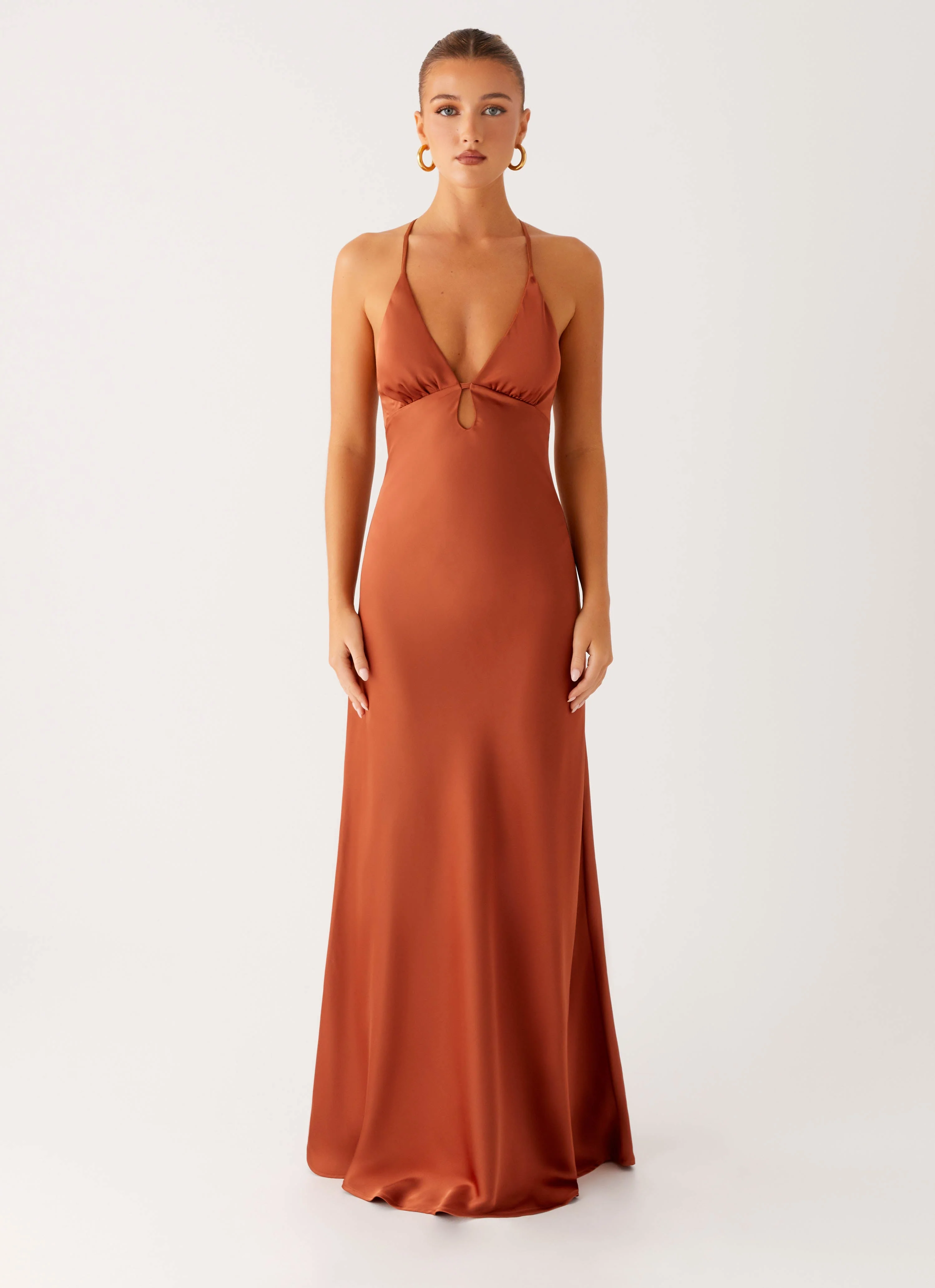 Sundowner Maxi Dress - Rust - Image 2