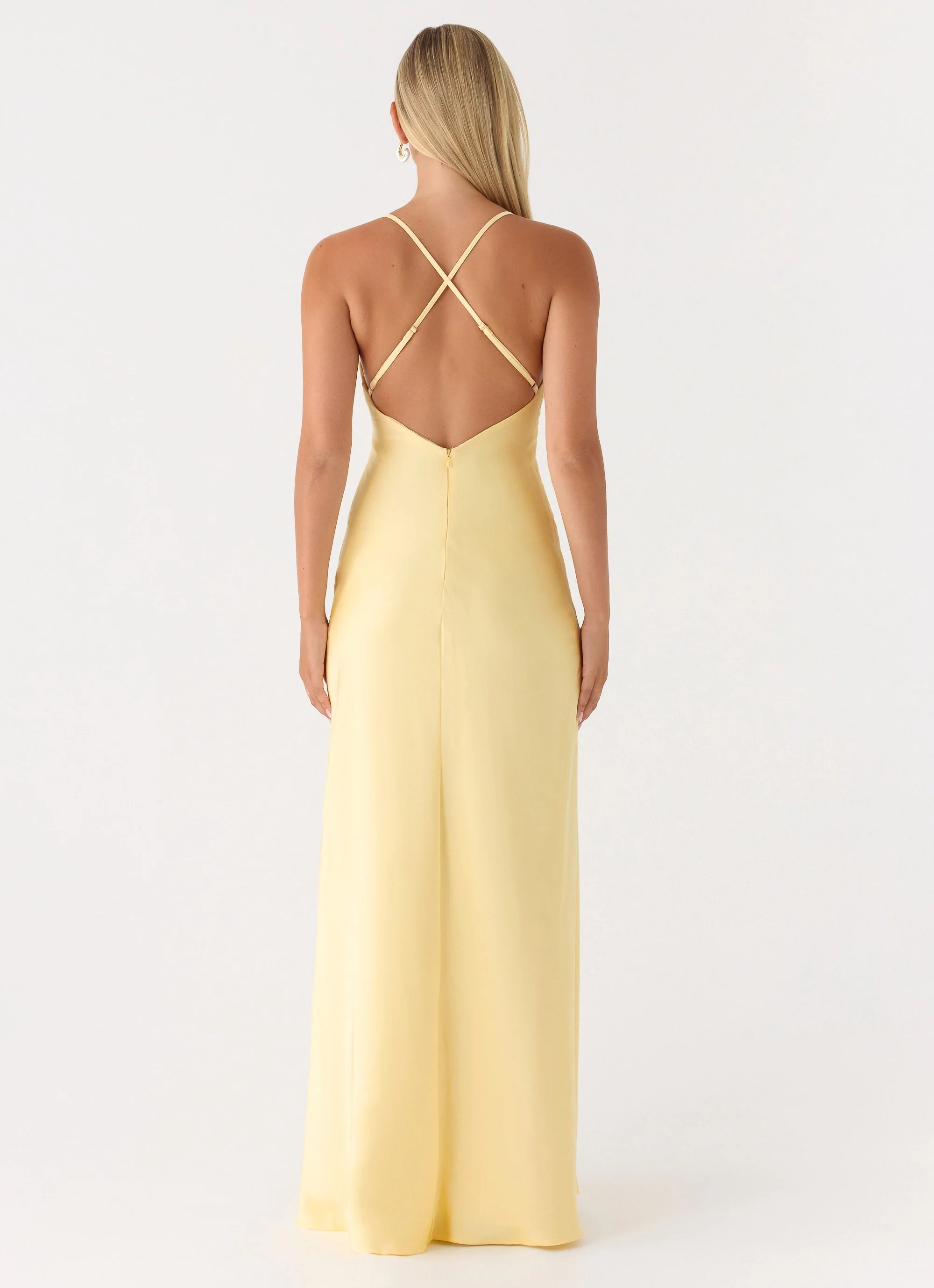 Sundowner Maxi Dress - Yellow - Image 3