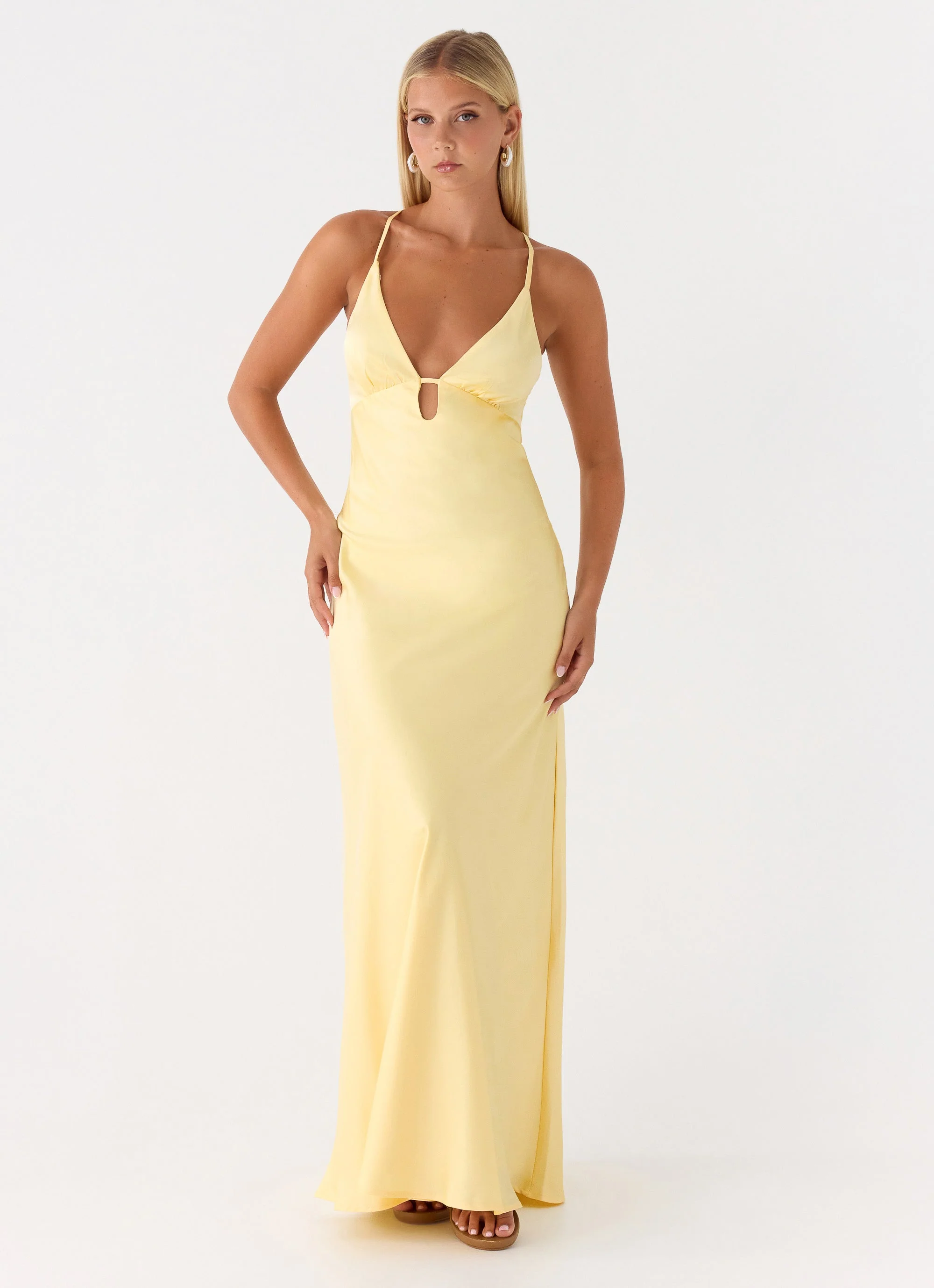 Sundowner Maxi Dress - Yellow - Image 4
