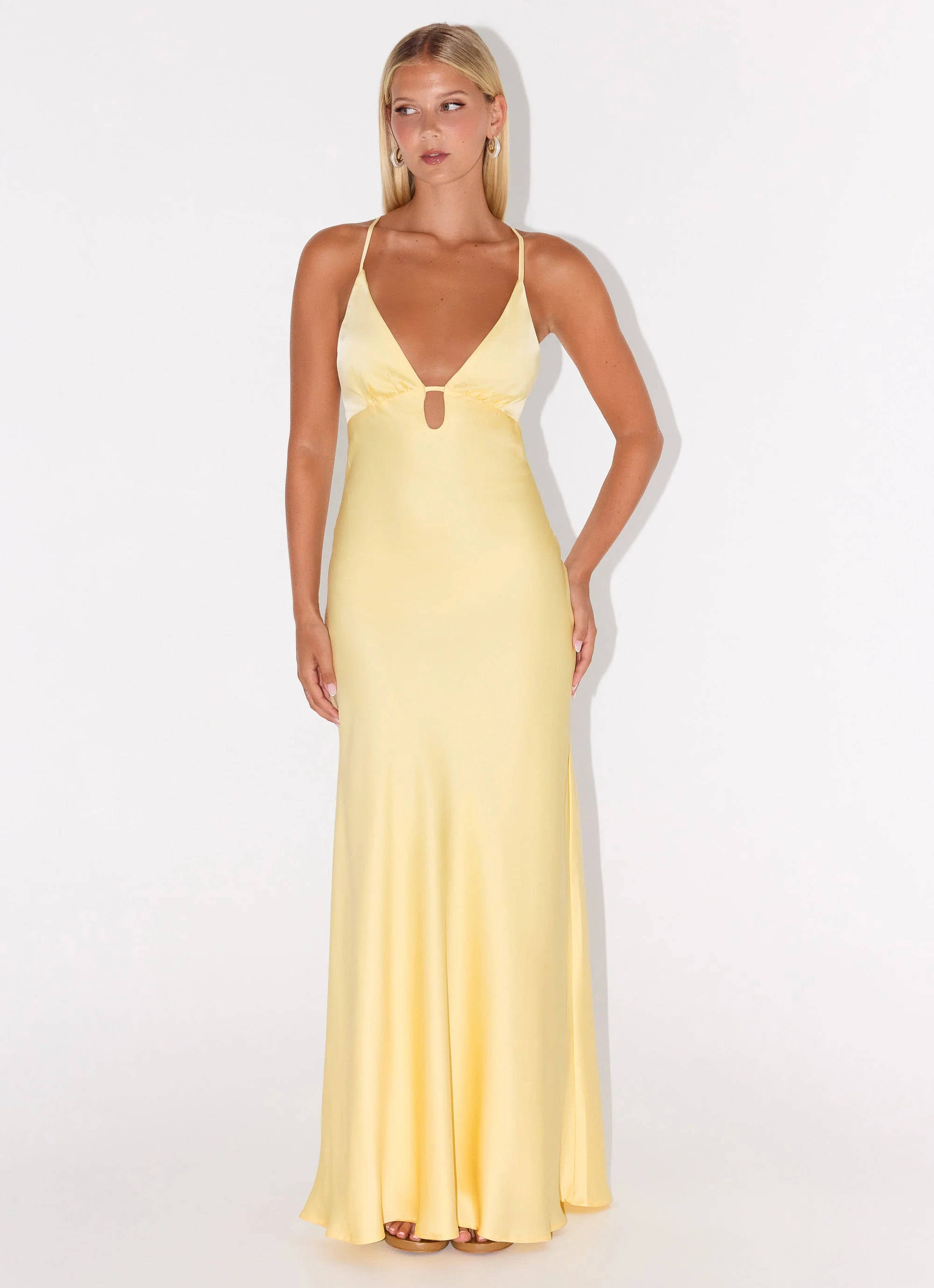 Sundowner Maxi Dress - Yellow - Image 5