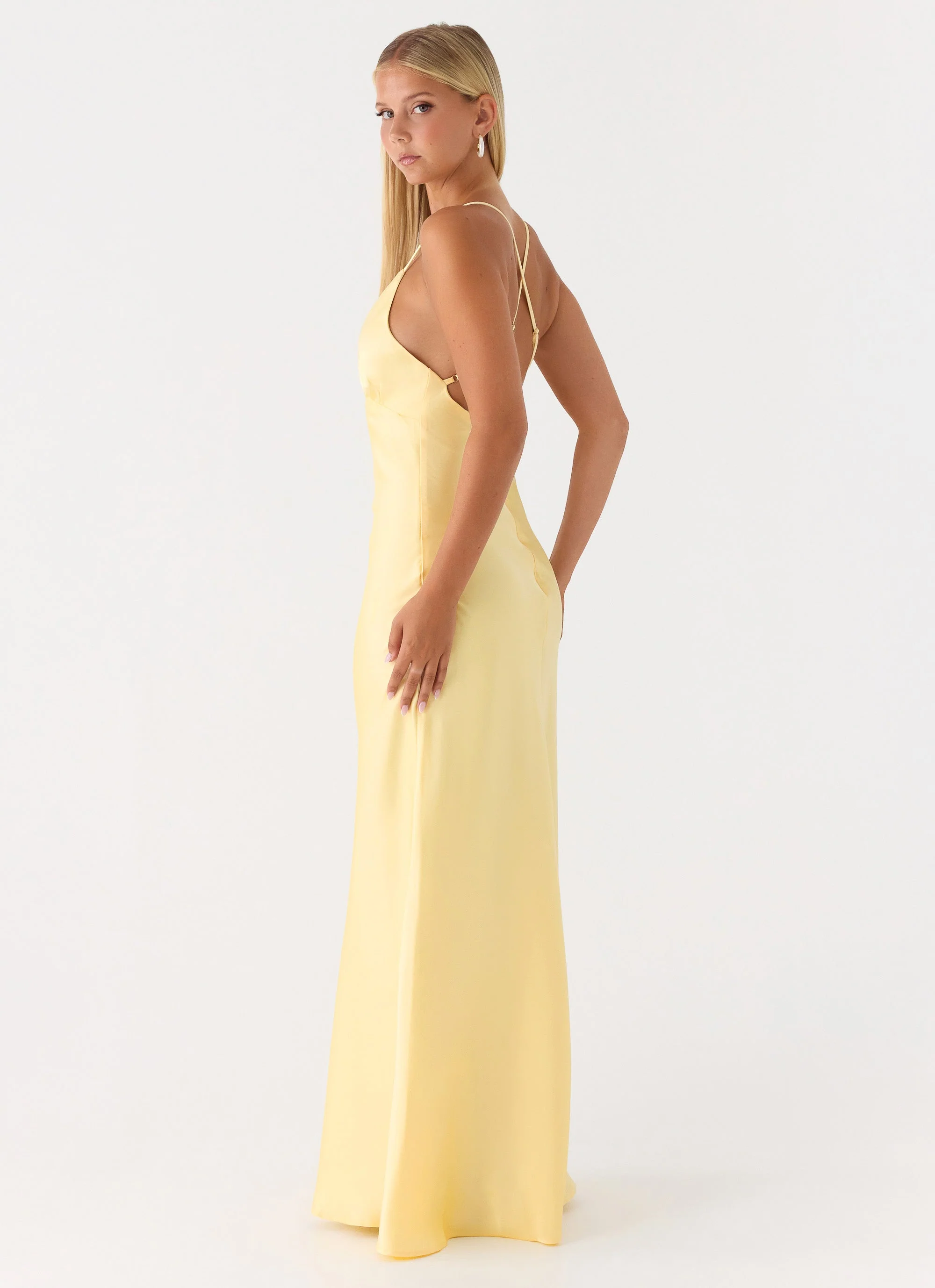 Sundowner Maxi Dress - Yellow - Image 6