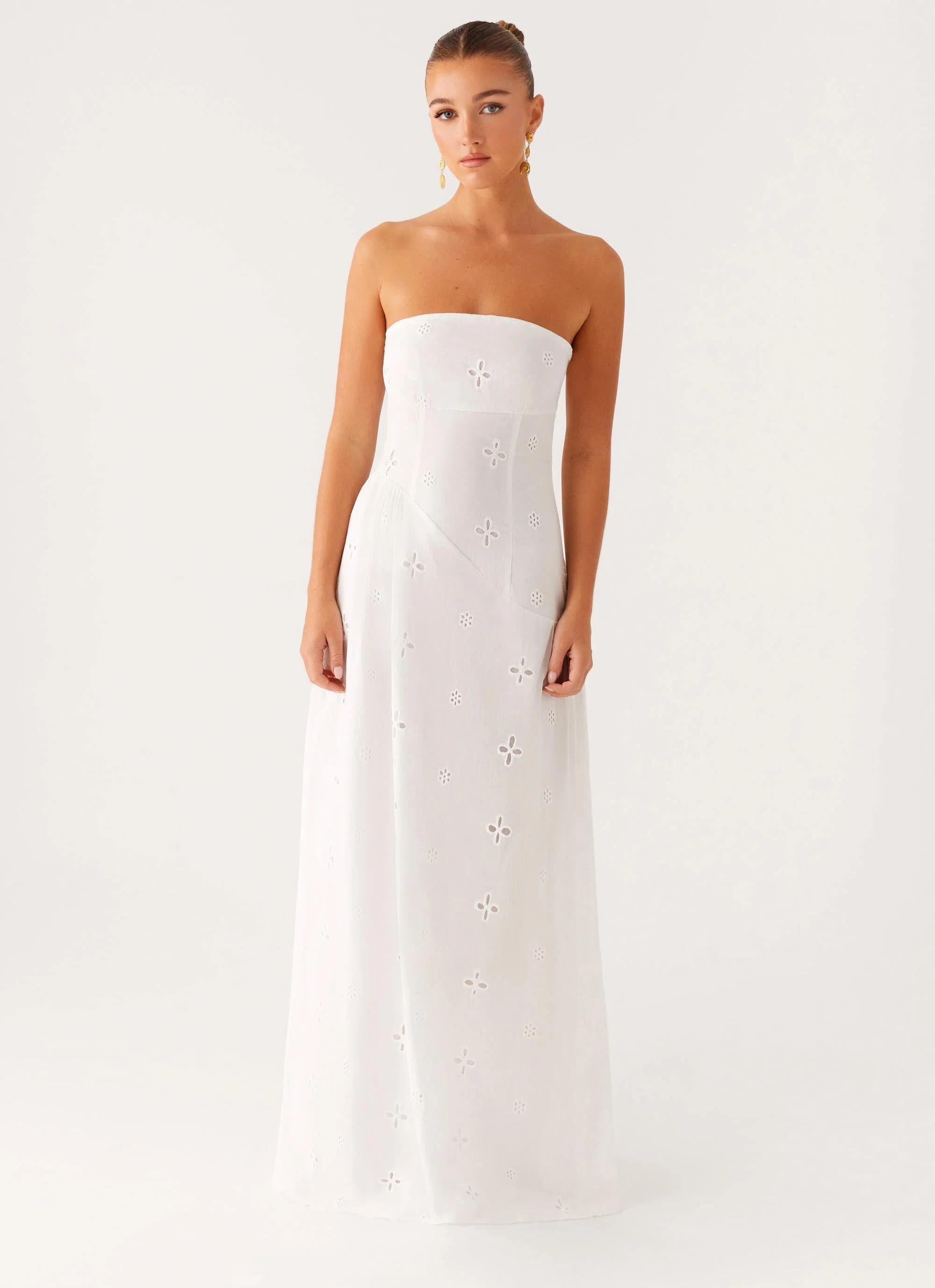 Sunkissed Maxi Dress - Ivory - Image 4