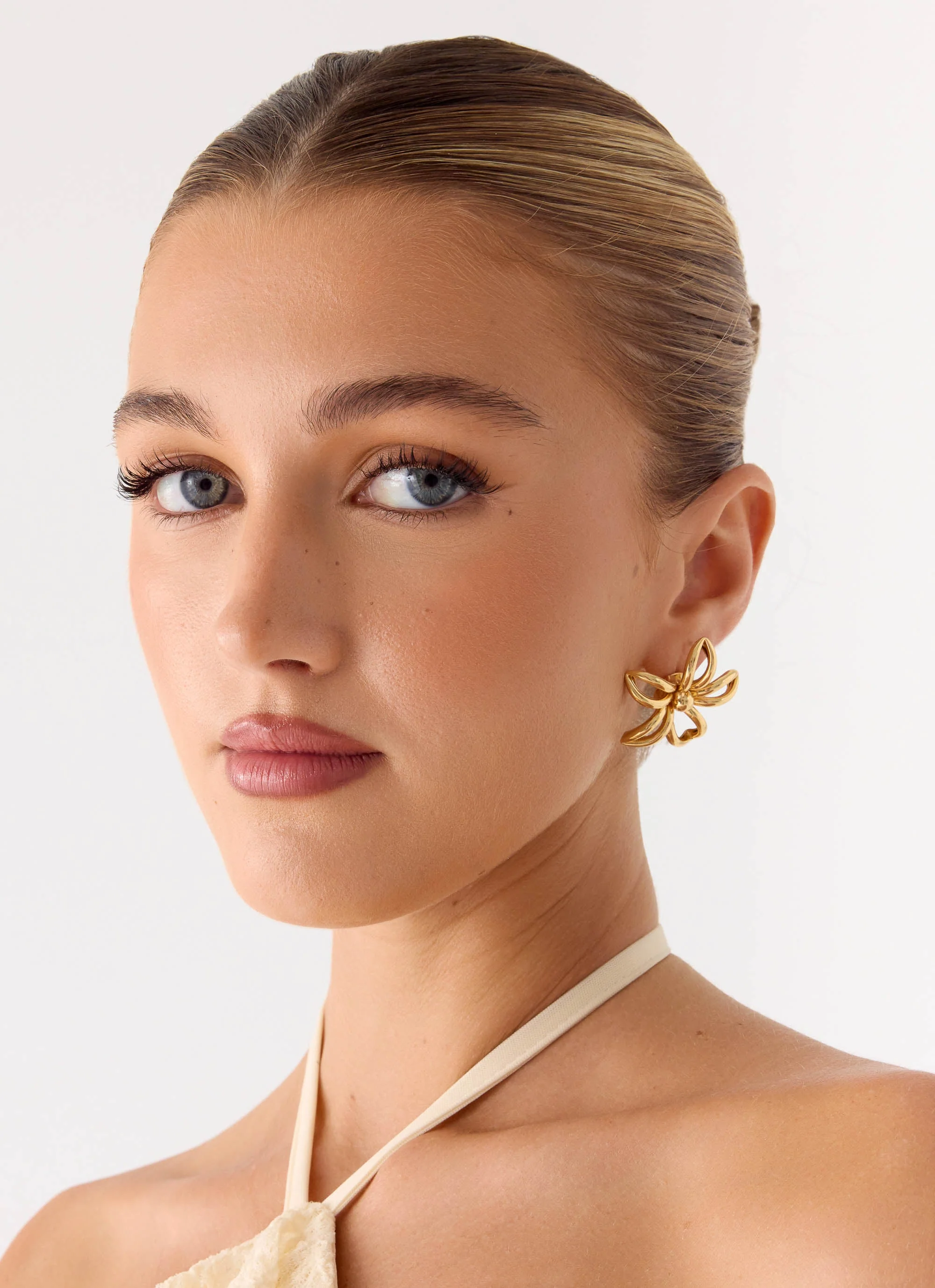 Sunpetal Earrings - Gold - Image 3