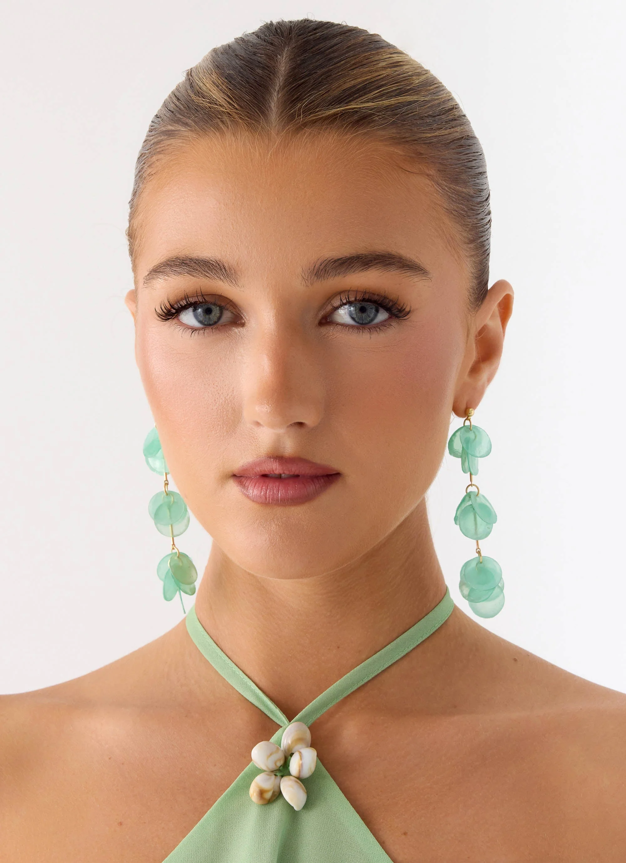 Sunseeker Earrings - Turquoise - Image 4