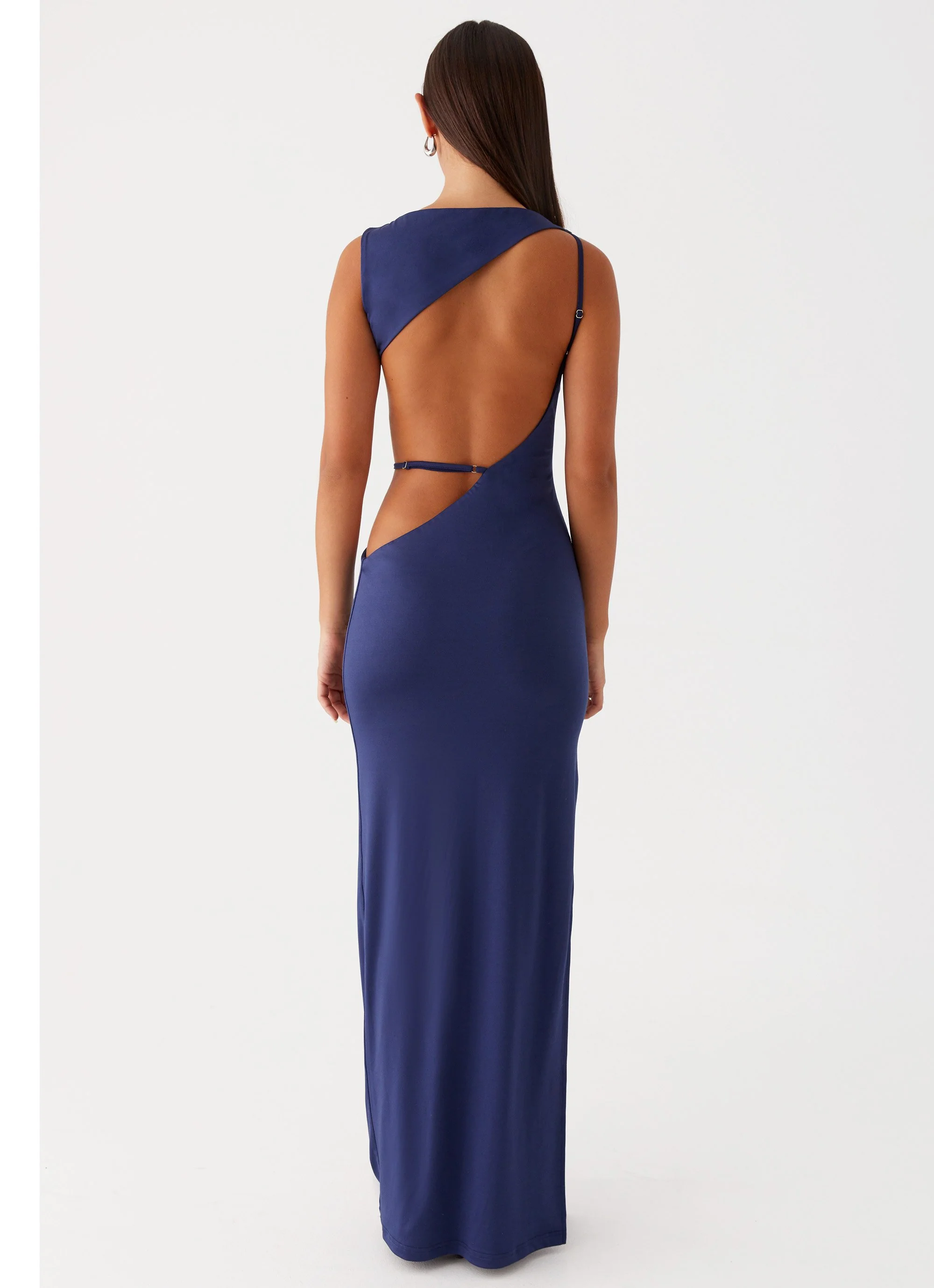 Sutton Maxi Dress - Navy - Image 4