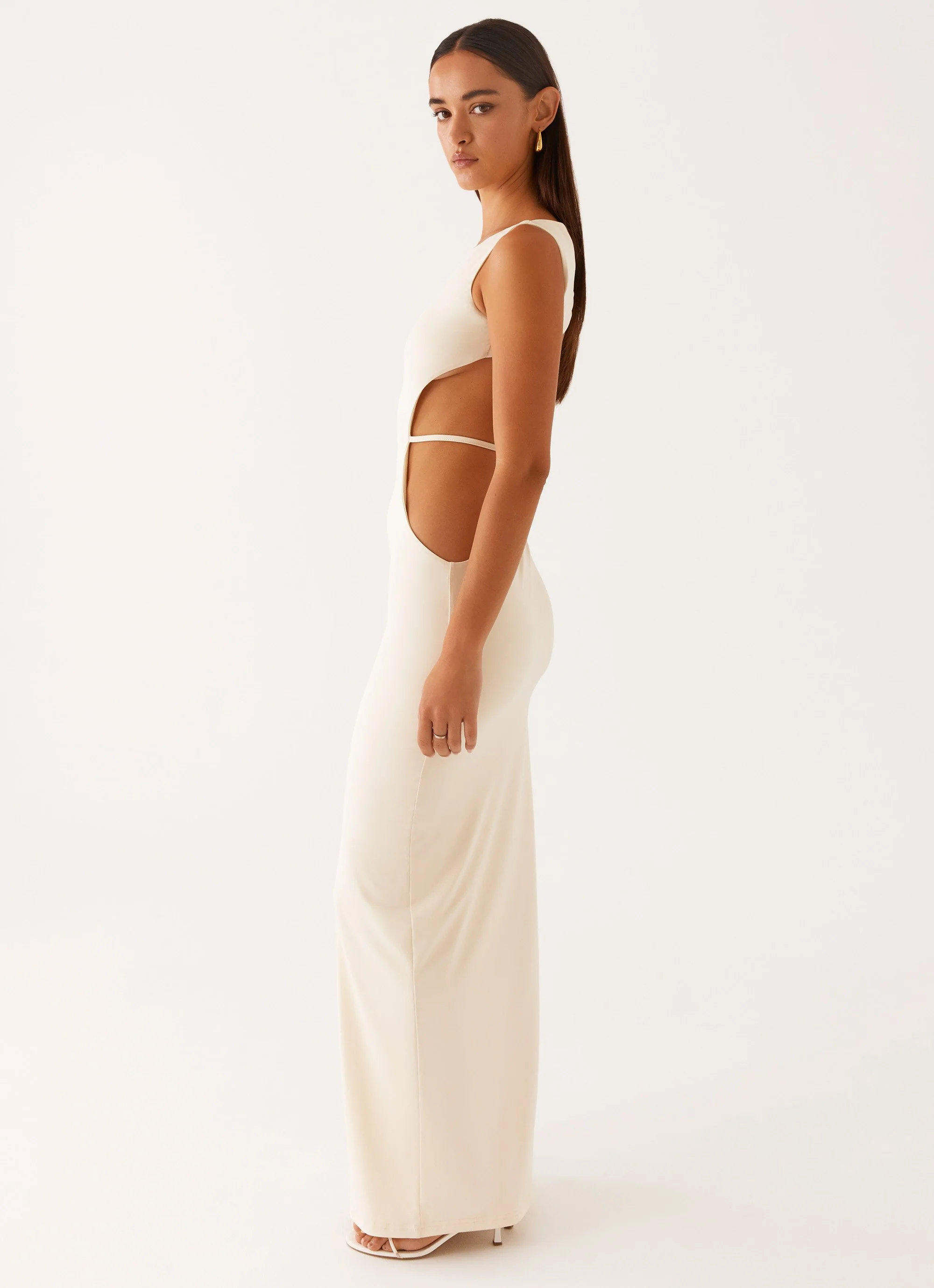 Sutton Maxi Dress - Yellow - Image 3