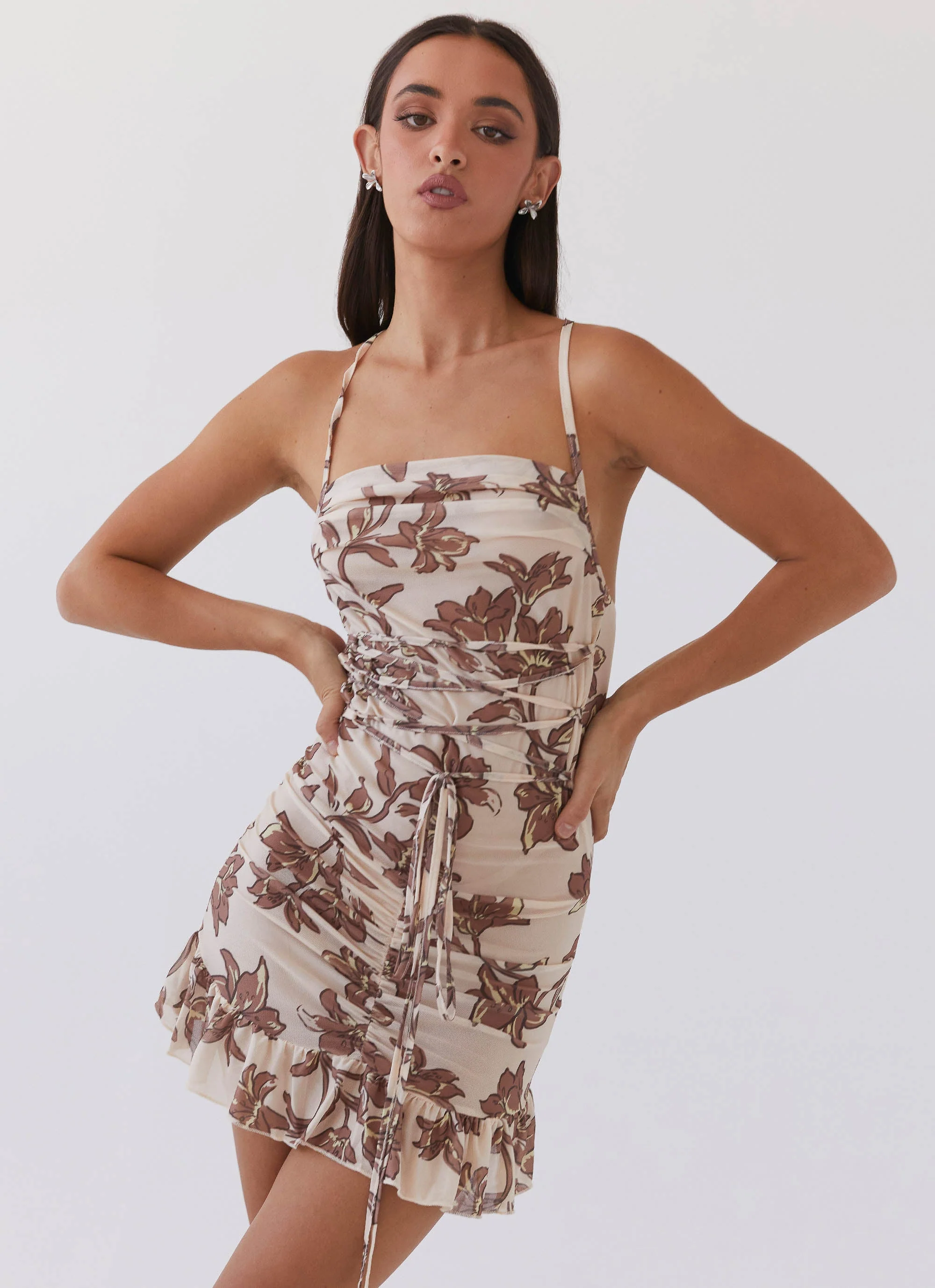 Sweet Intentions Mini Dress - Hazel Bloom - Image 4
