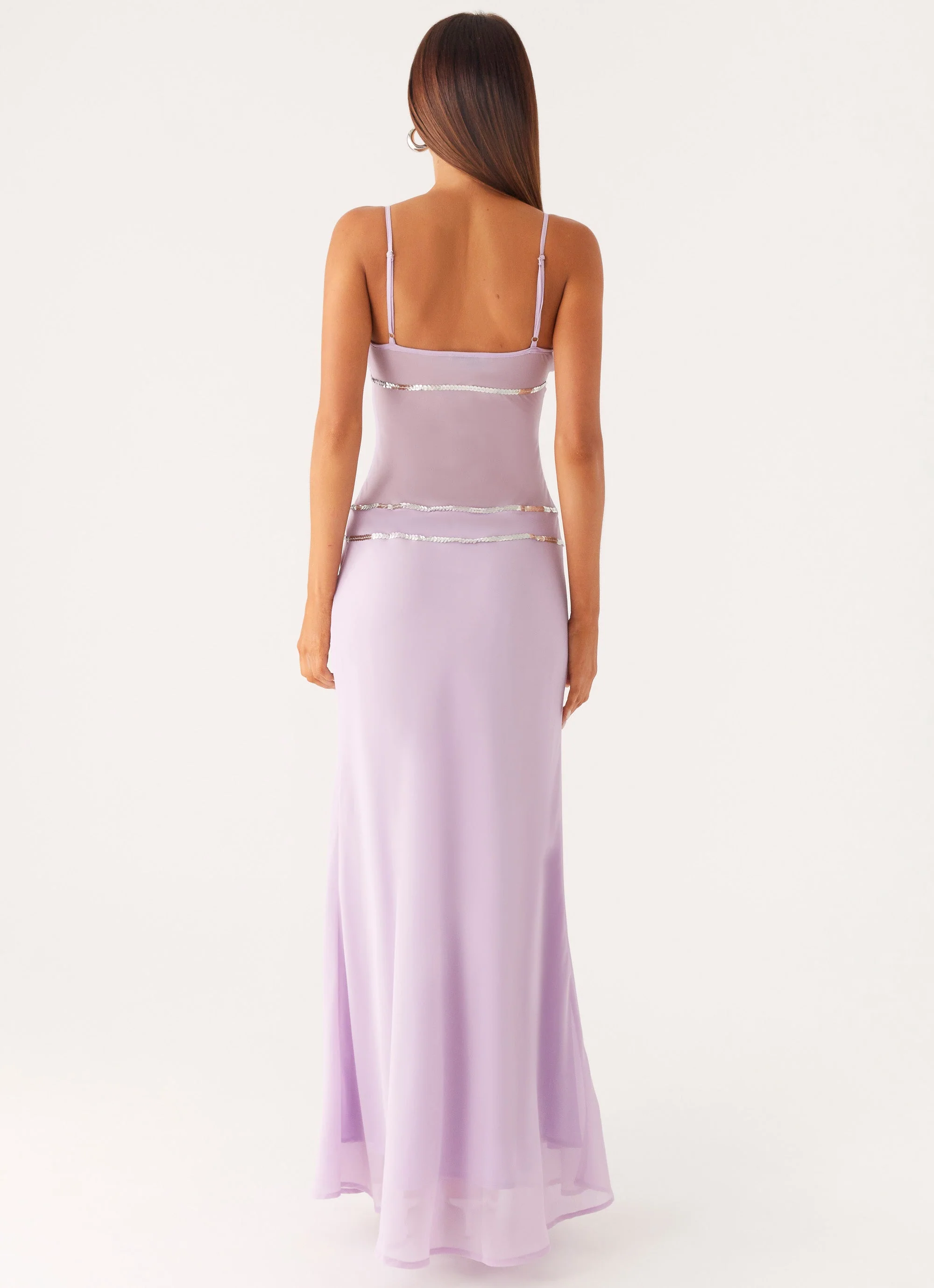 Sweet On You Maxi Dress - Lavender - Image 3