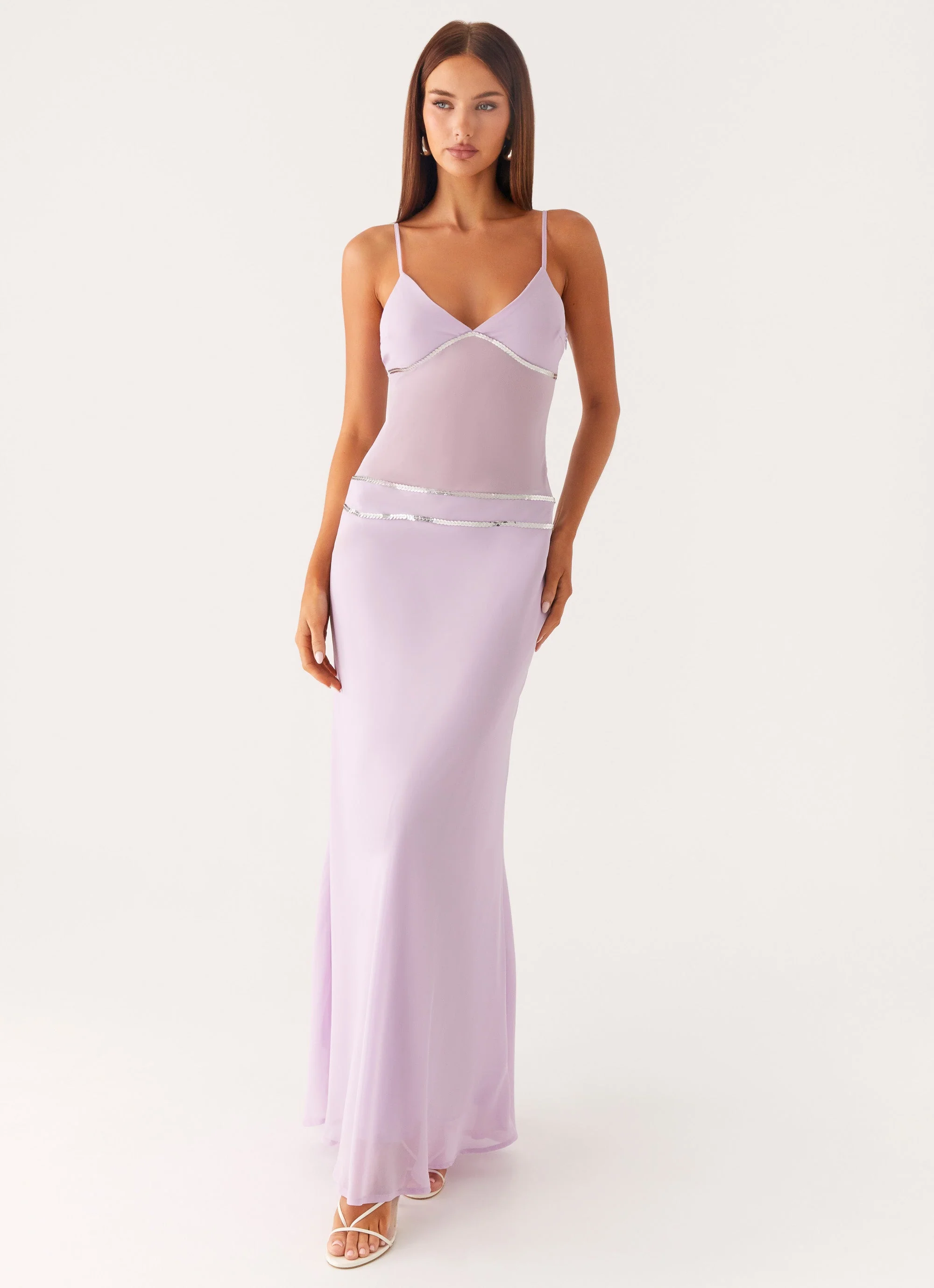 Sweet On You Maxi Dress - Lavender - Image 4