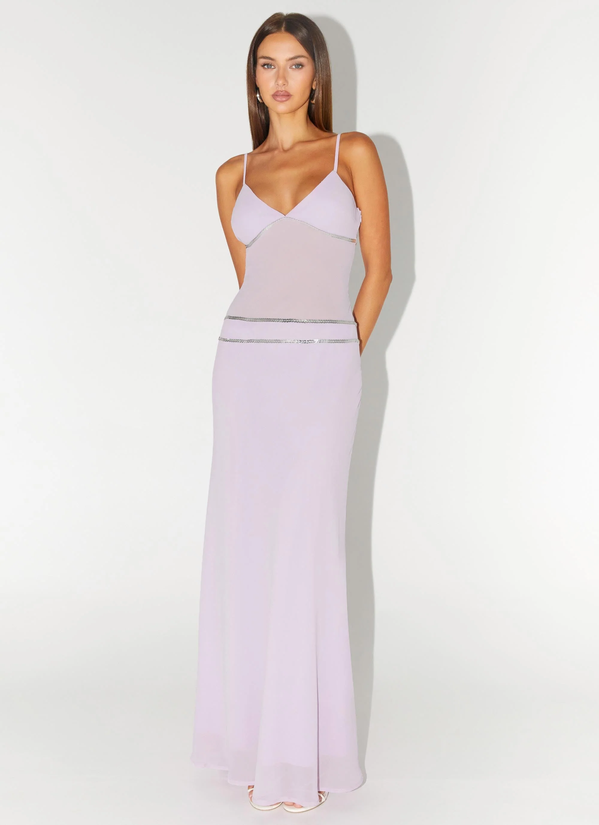 Sweet On You Maxi Dress - Lavender - Image 6