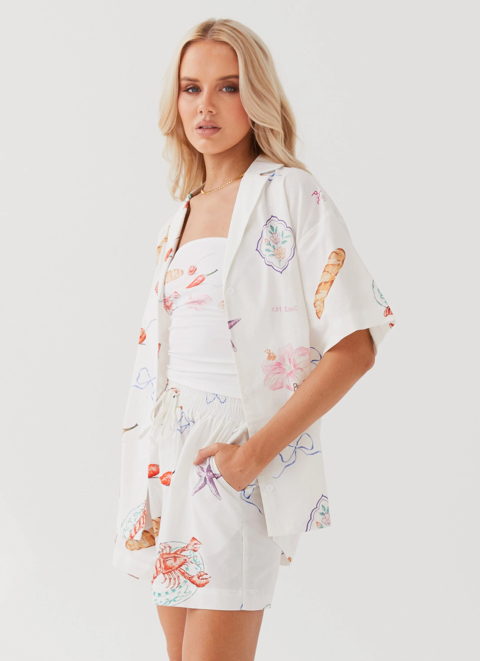 Sweet Relief Oversized Linen Shirt - Banchetto - Image 3