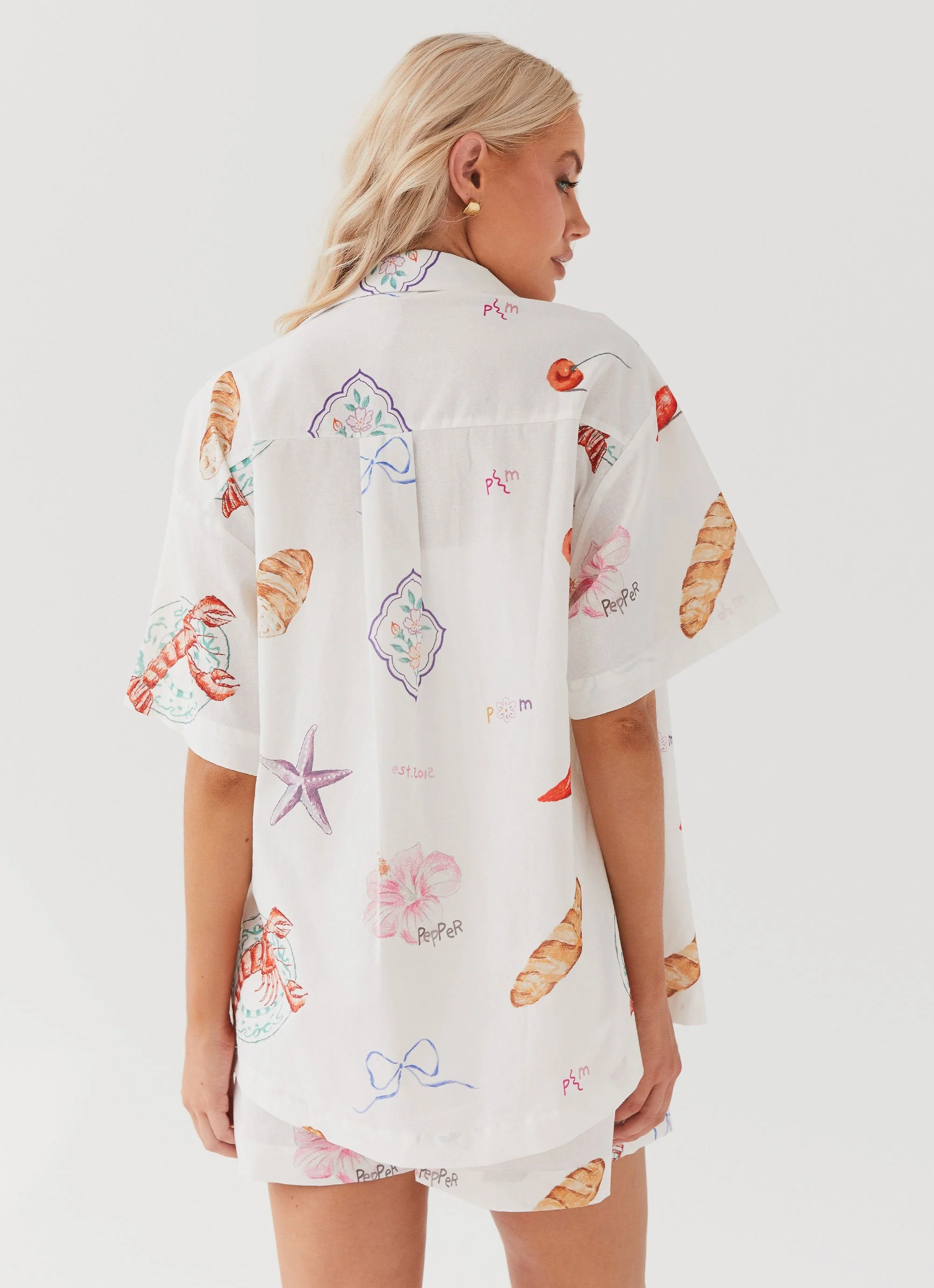 Sweet Relief Oversized Linen Shirt - Banchetto - Image 4